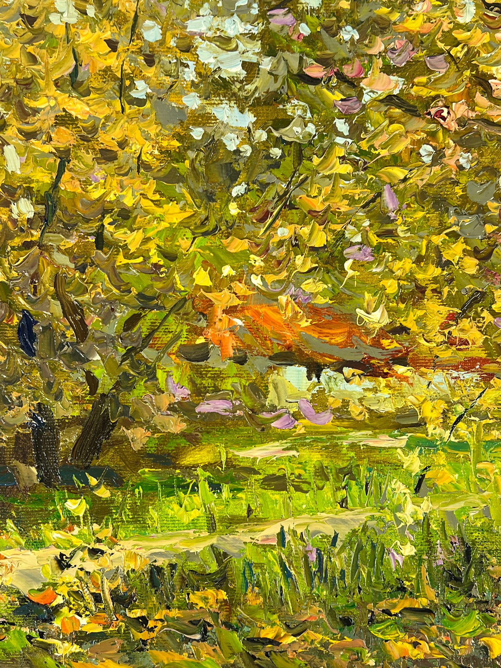 Oil painting autumn Sergey Ivanovich Animov - 4