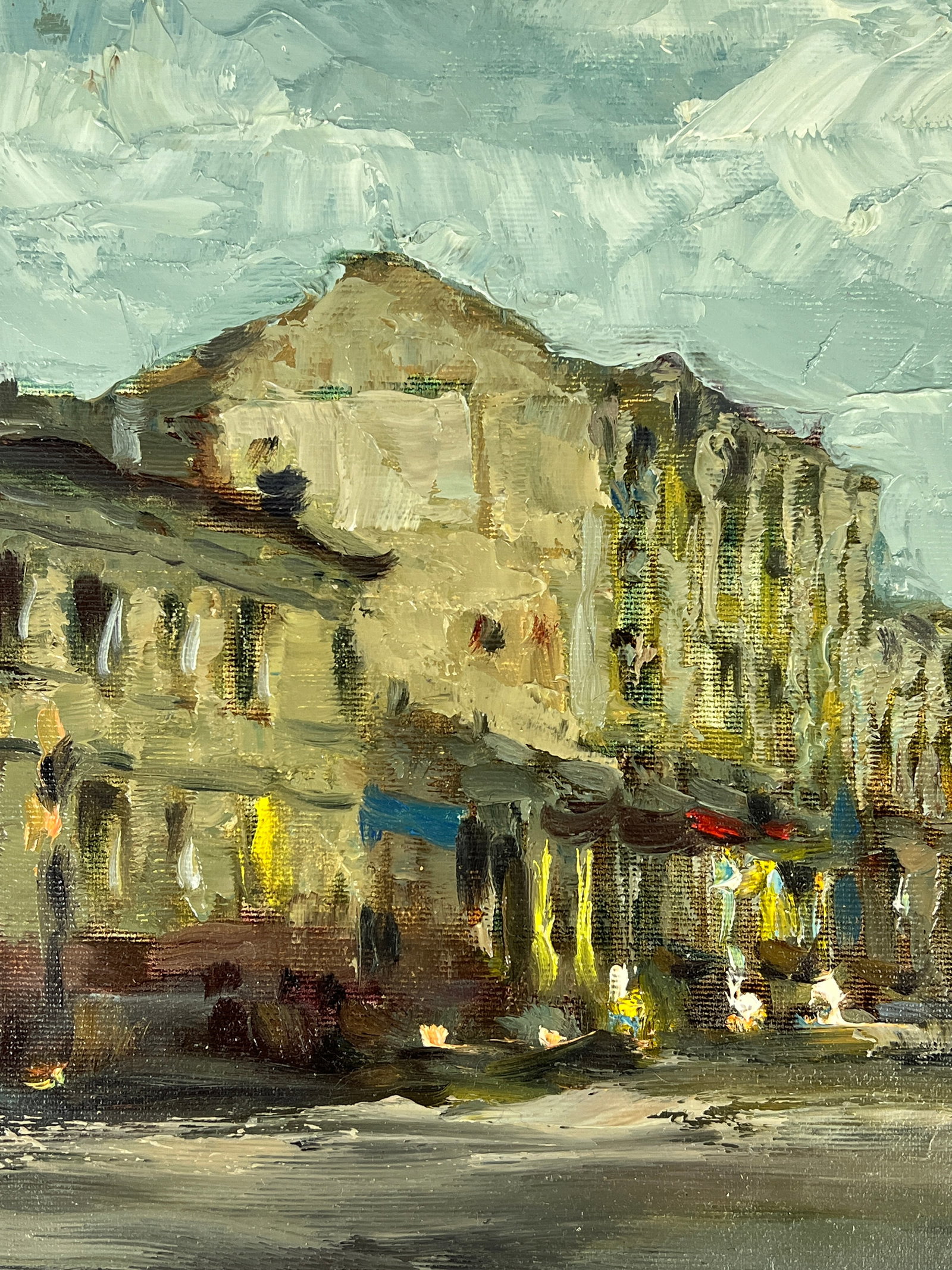 Oil painting Deserted Sergey Ivanovich Animov - 3