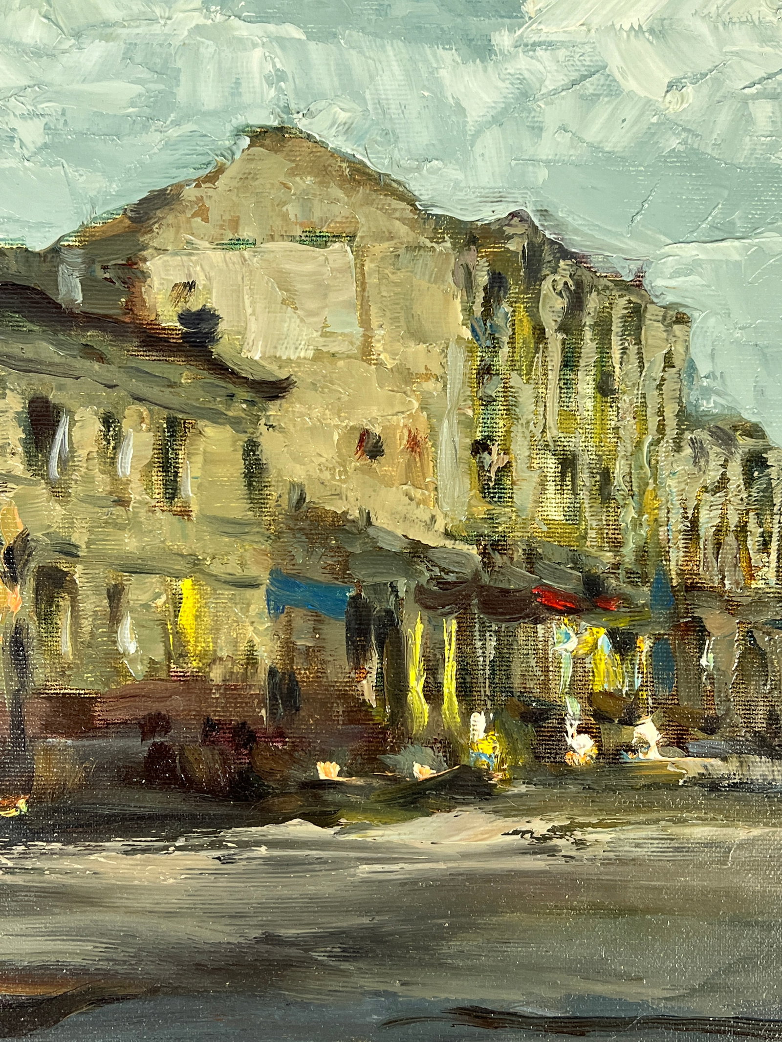 Oil painting Deserted Sergey Ivanovich Animov - 4