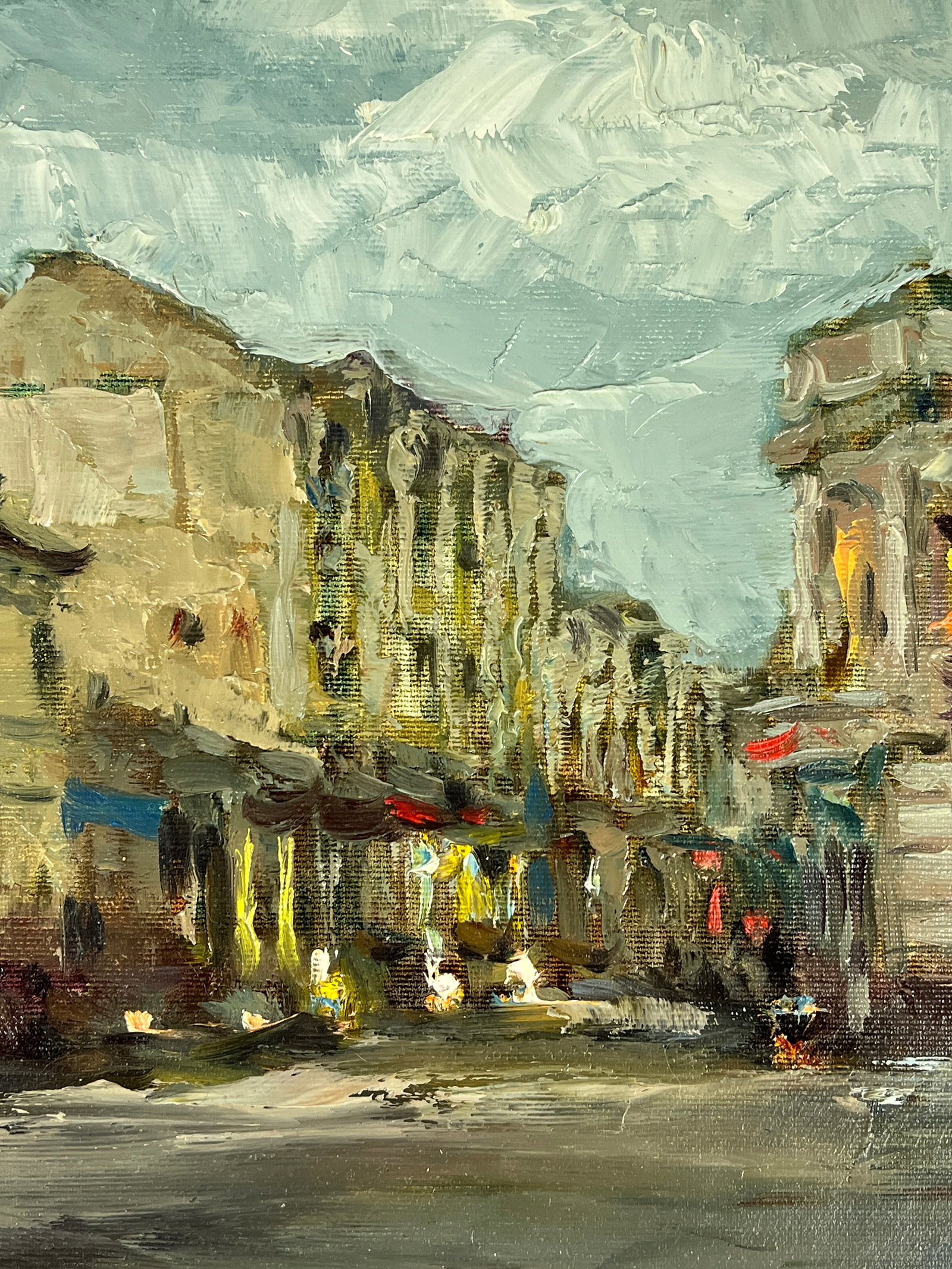 Oil painting Deserted Sergey Ivanovich Animov - 5