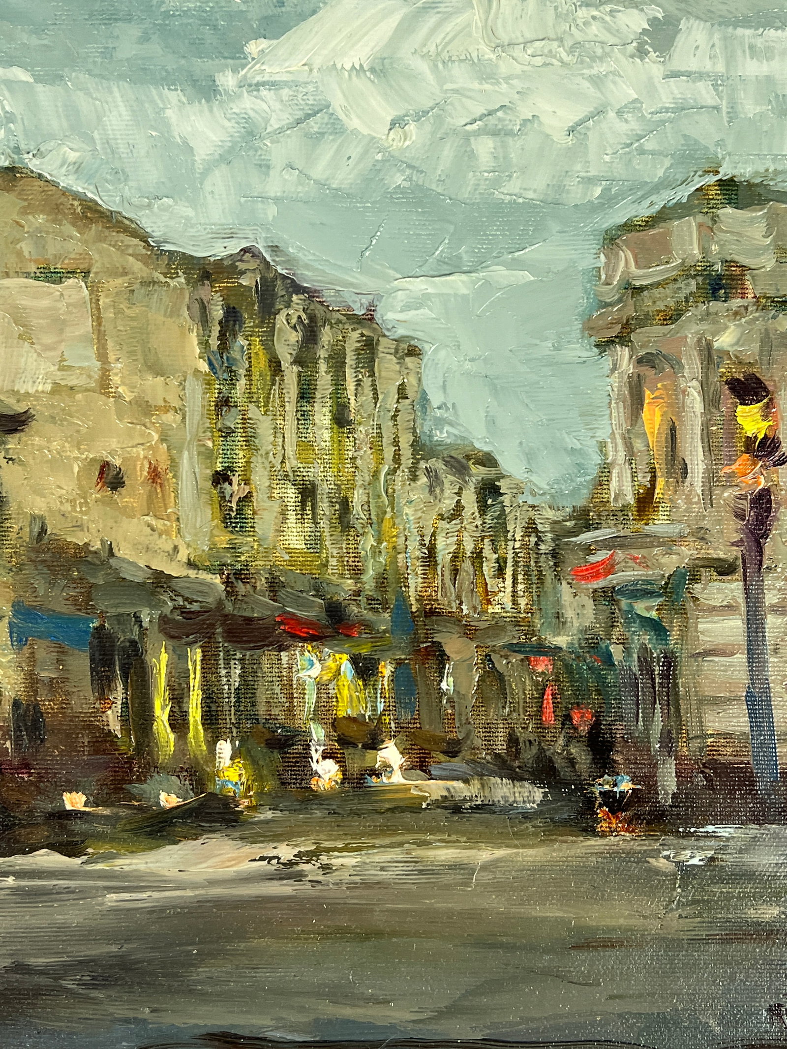 Oil painting Deserted Sergey Ivanovich Animov - 6
