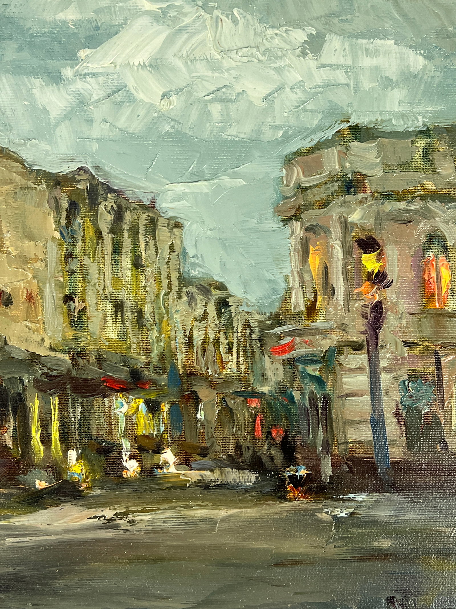 Oil painting Deserted Sergey Ivanovich Animov - 7