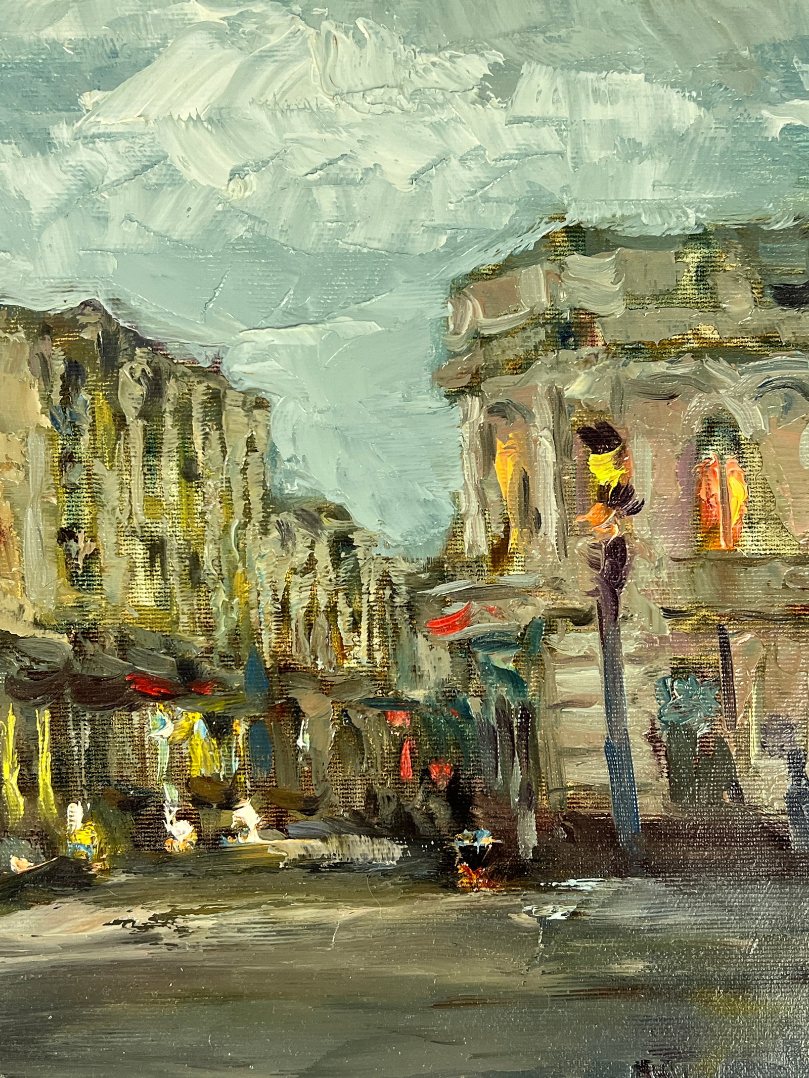 Oil painting Deserted Sergey Ivanovich Animov - 8