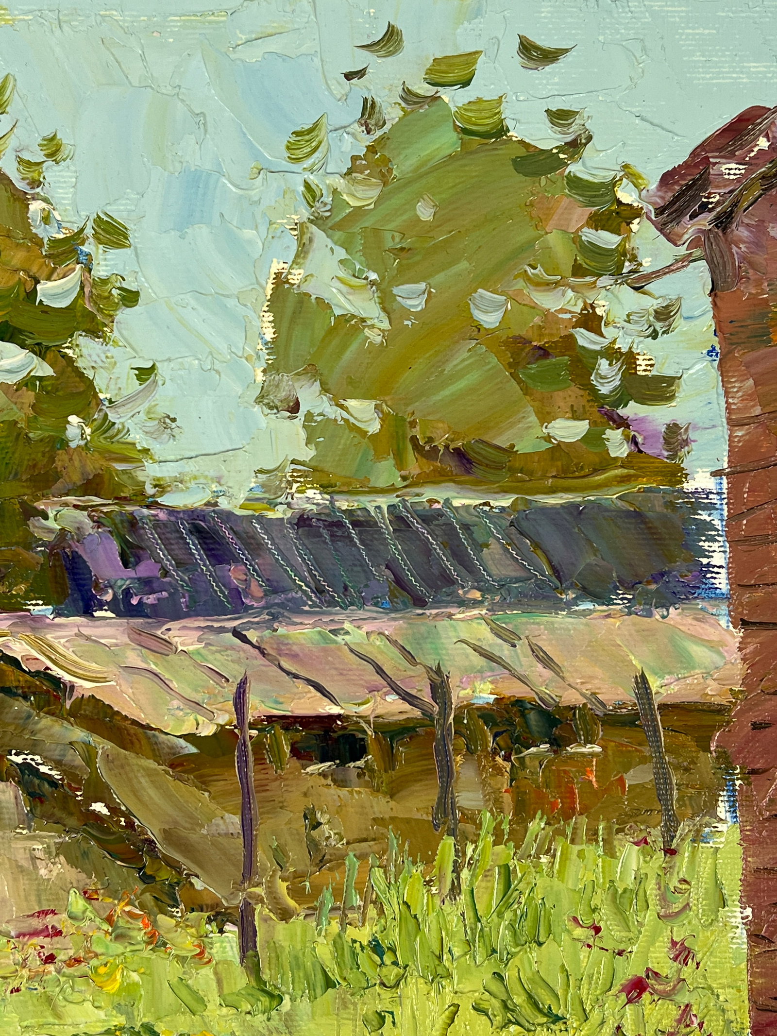 Oil painting rural routine Sergey Ivanovich Animov - 8