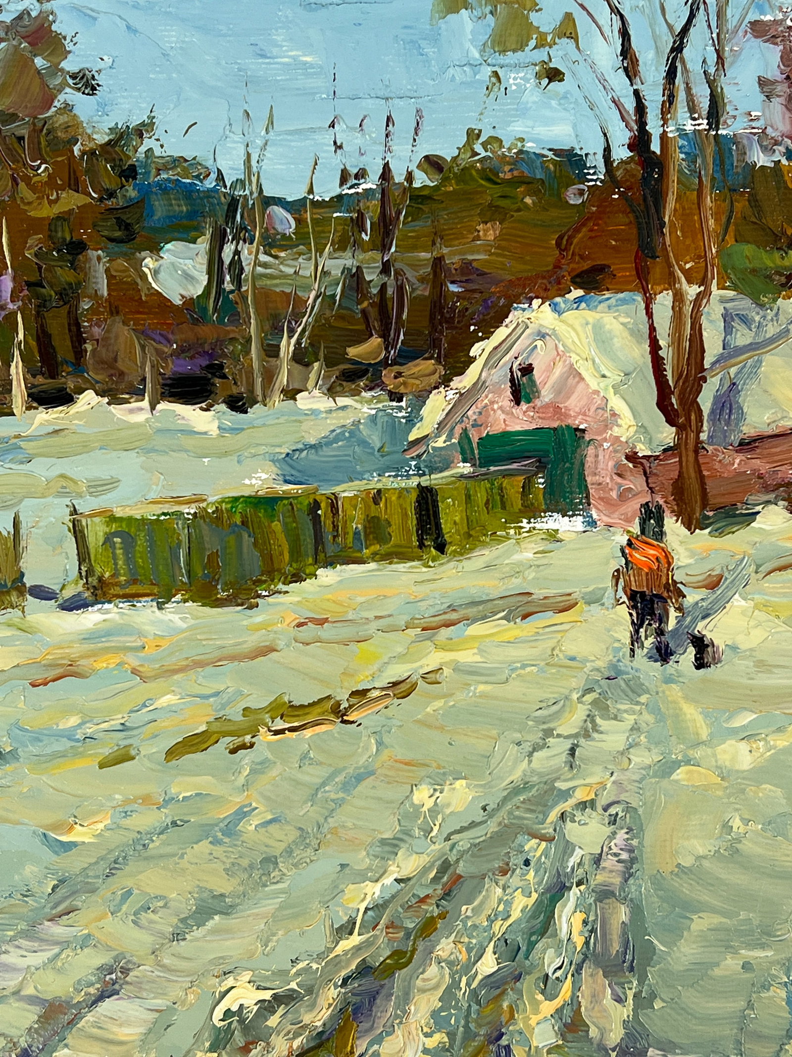 Oil painting morning Sergey Ivanovich Animov - 4