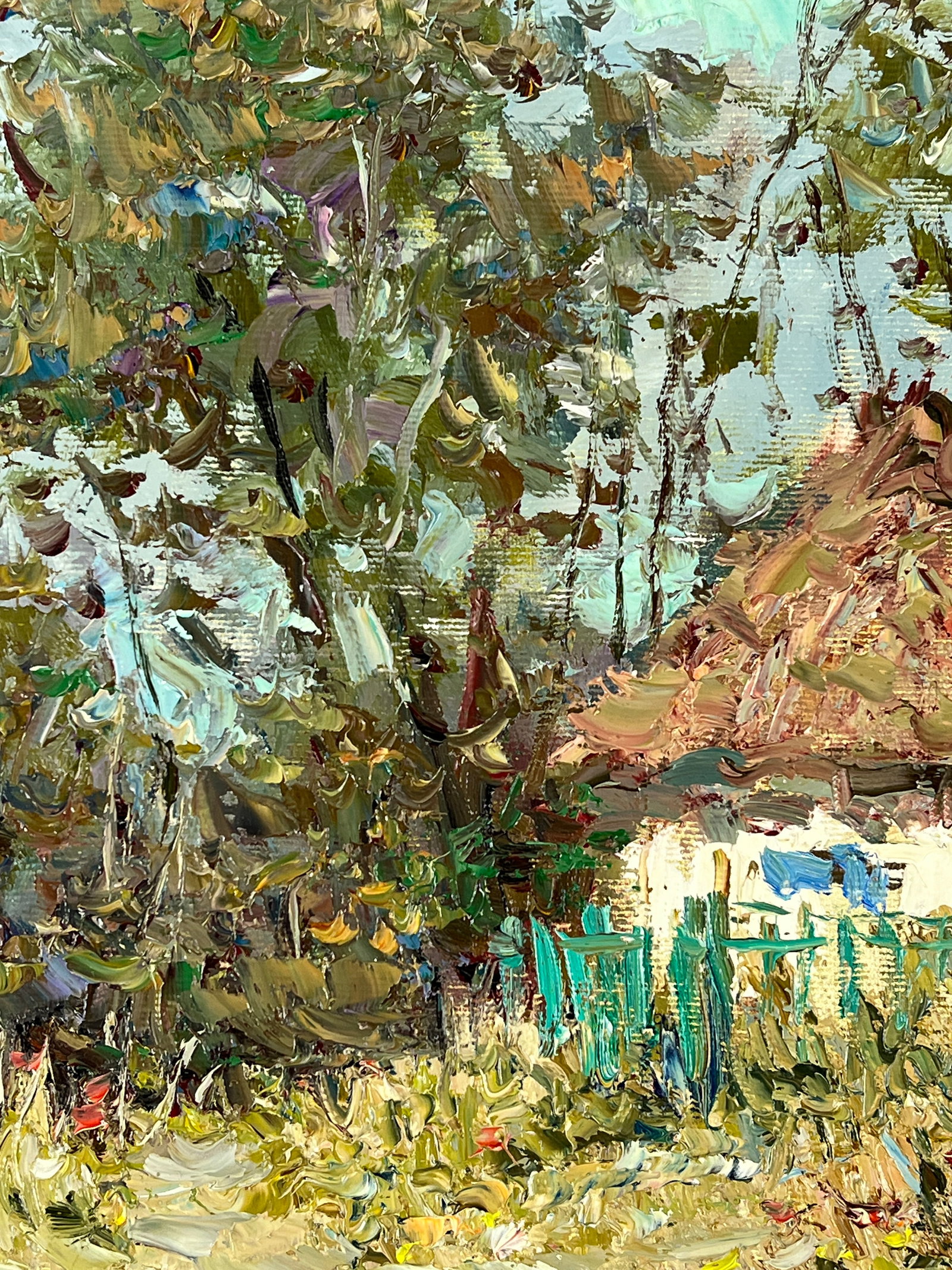 Oil painting hut Sergey Ivanovich Animov - 5