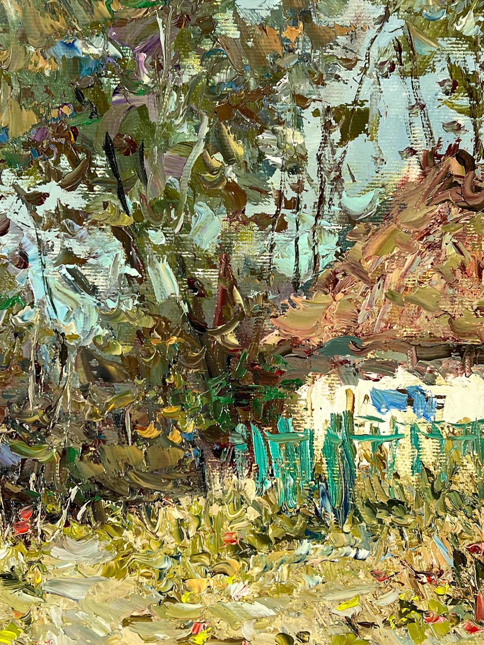 Oil painting hut Sergey Ivanovich Animov - 6