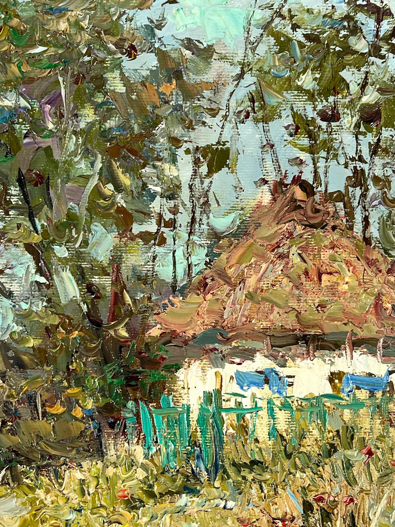 Oil painting hut Sergey Ivanovich Animov - 7
