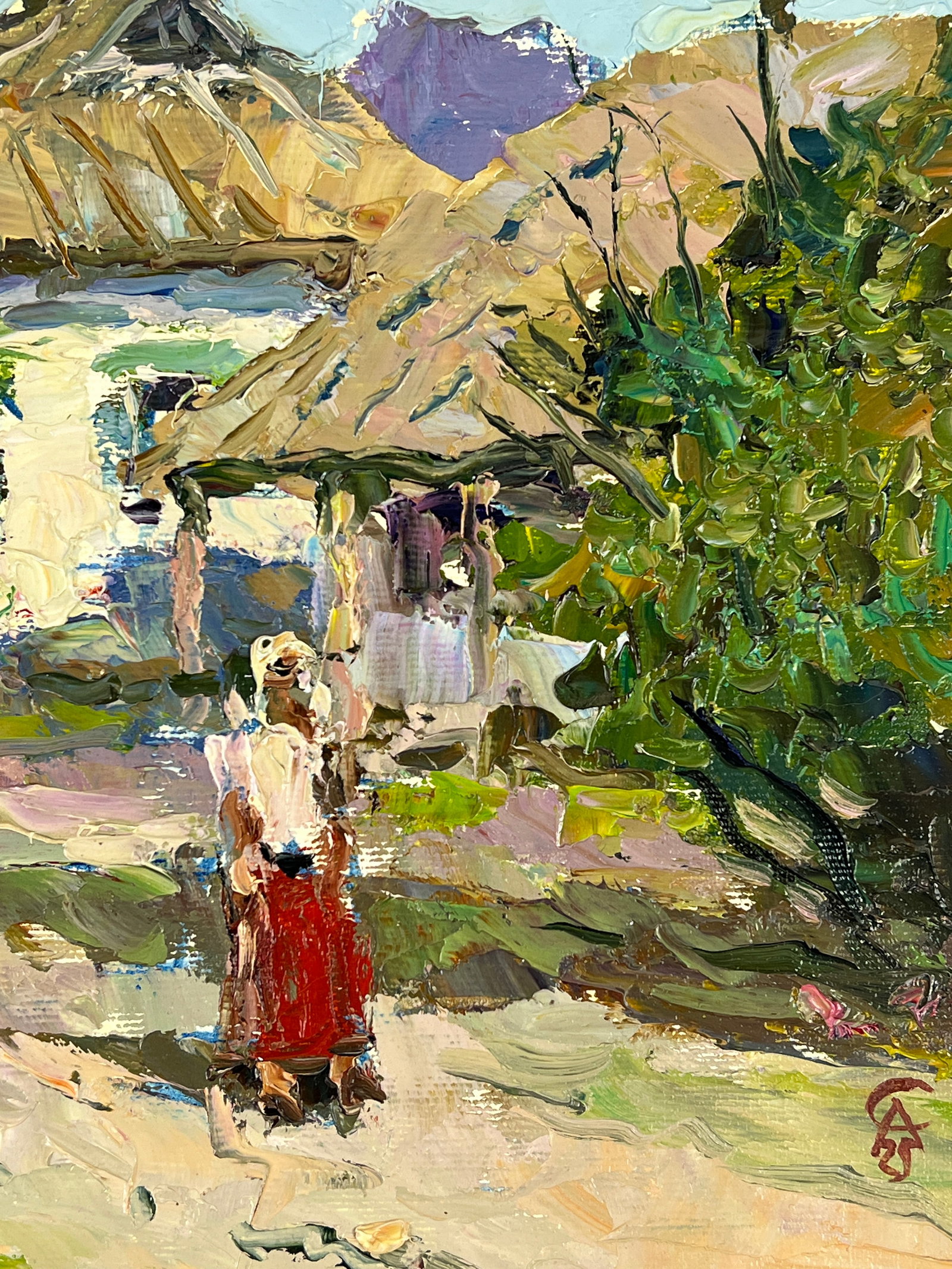 Oil painting big family Sergey Ivanovich Animov - 10