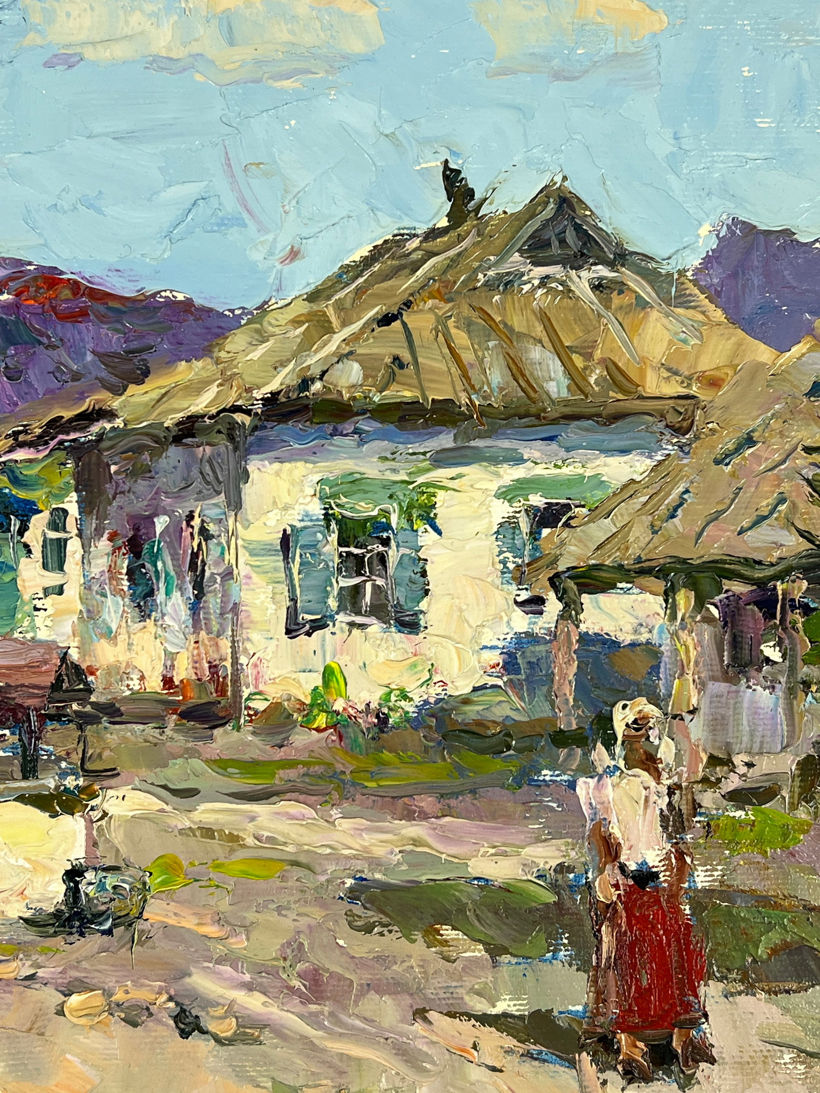 Oil painting big family Sergey Ivanovich Animov - 7