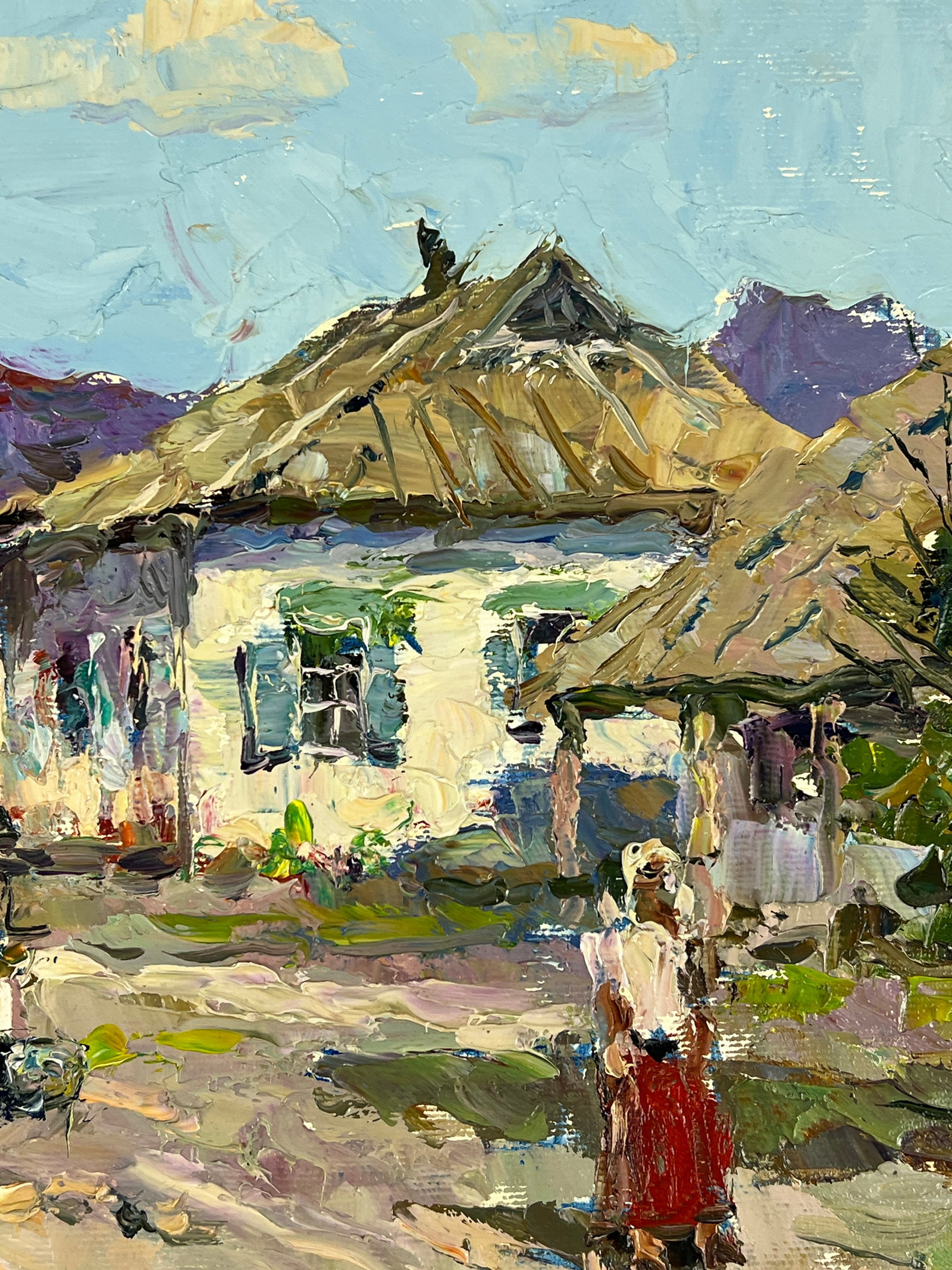 Oil painting big family Sergey Ivanovich Animov - 8