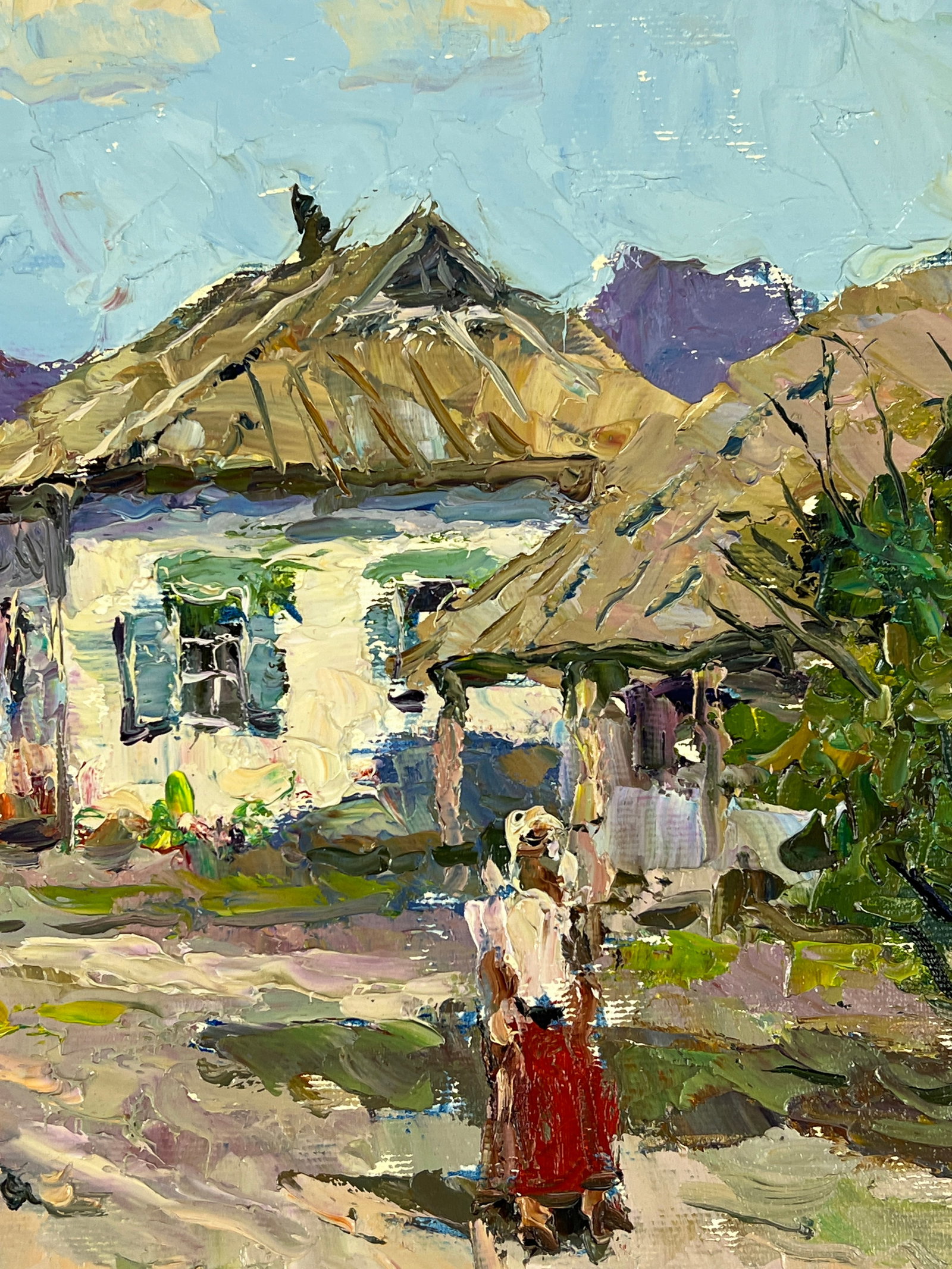 Oil painting big family Sergey Ivanovich Animov - 9