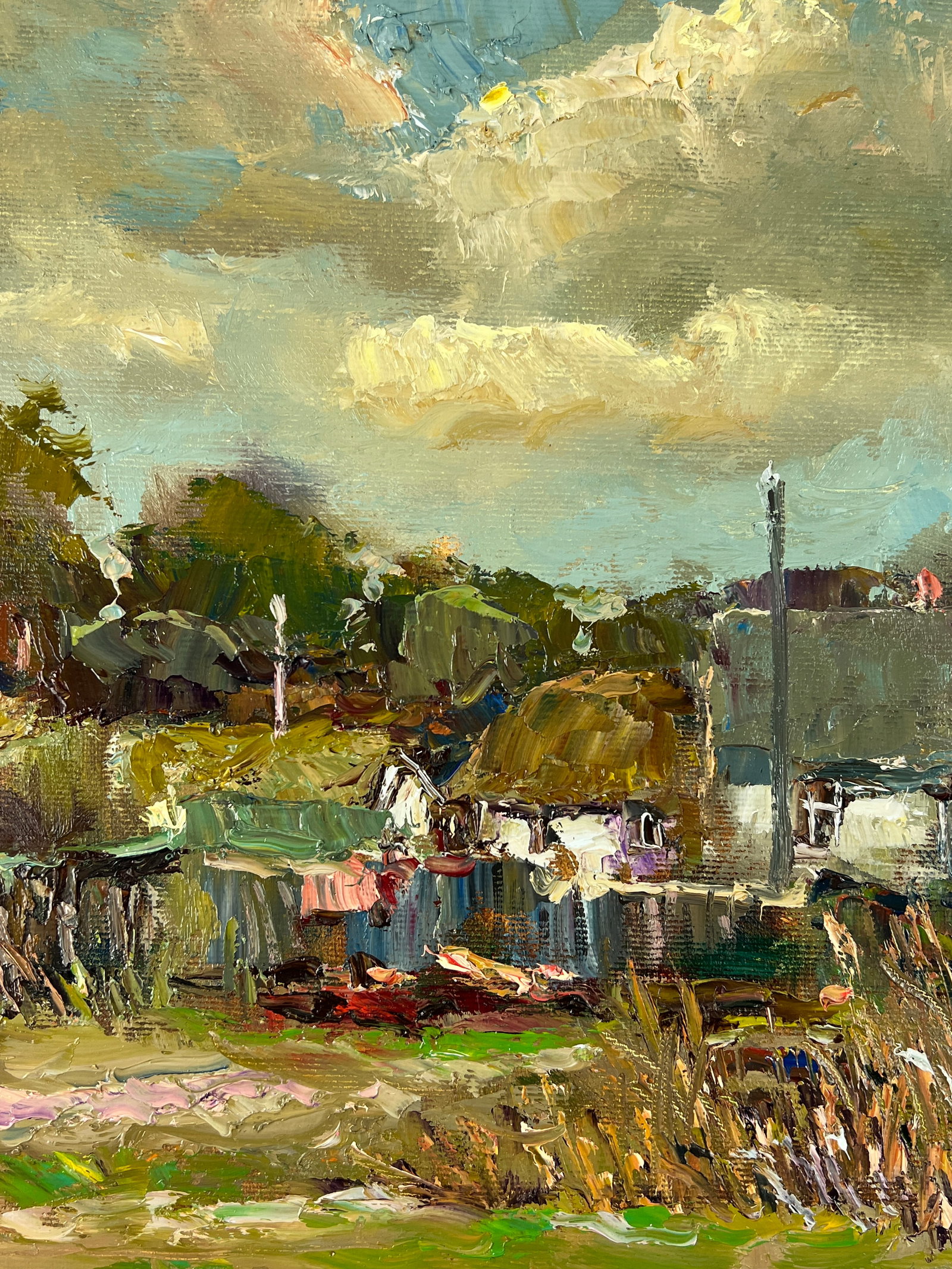 Oil painting House Sergey Ivanovich Animov - 3