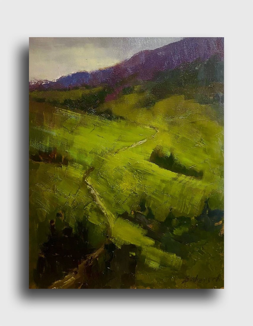 Oil painting Hills Yulia D. - 2