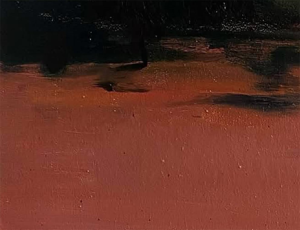 Oil painting Summer evening Yulia D. - 7