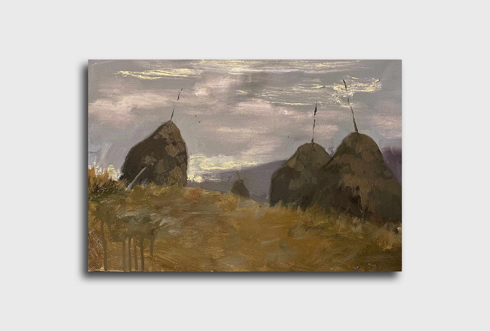 Oil painting Field Yulia D. - 2