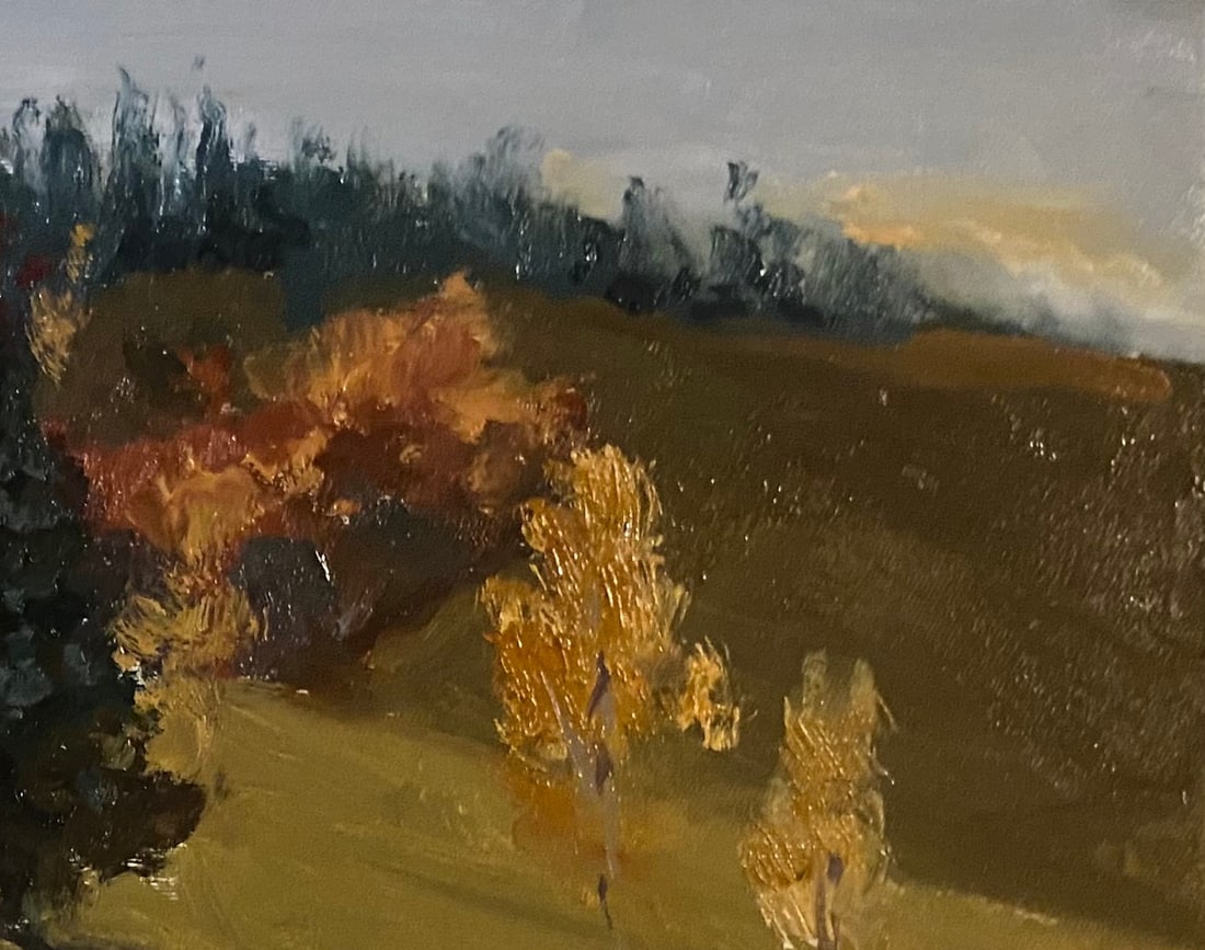 Oil painting Field Yulia D. - 5