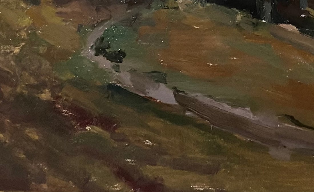 Oil painting Field Yulia D. - 6