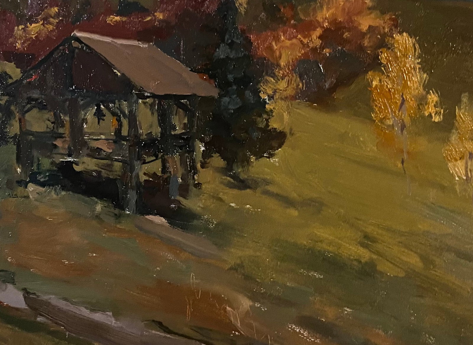 Oil painting Field Yulia D. - 9