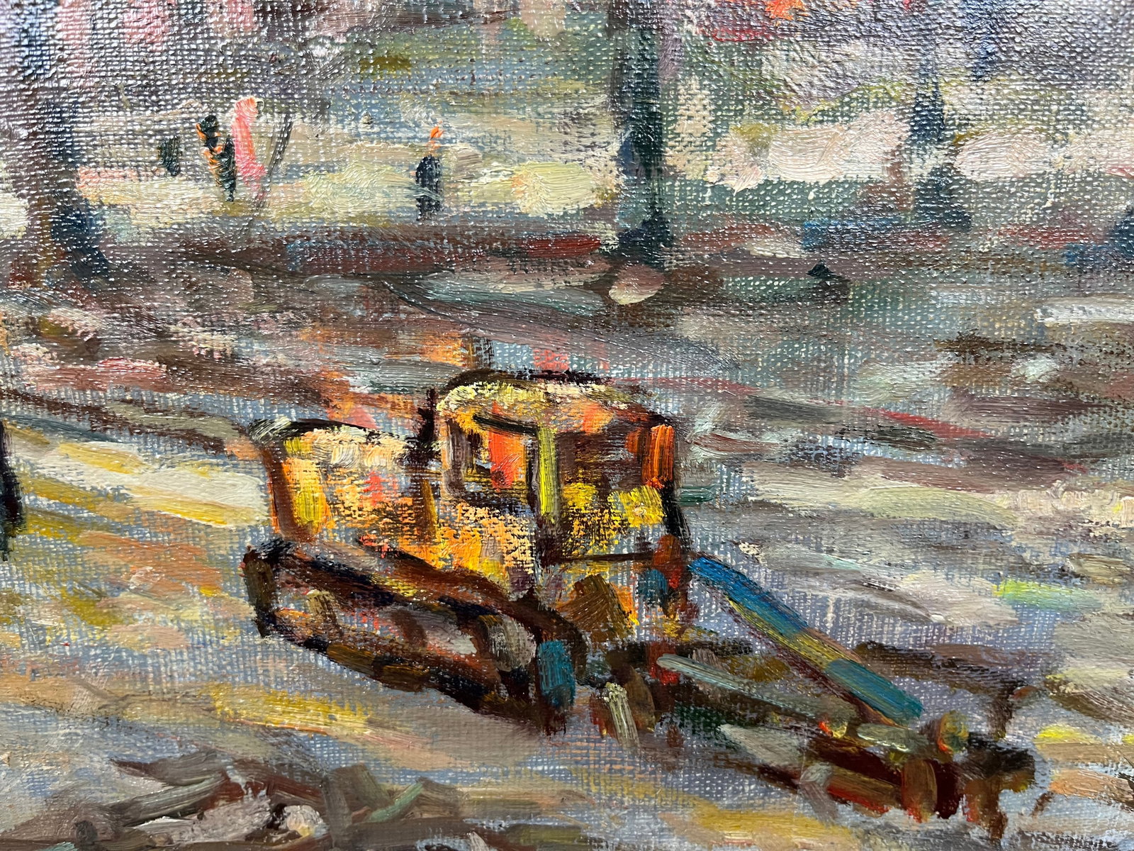Oil painting Lunch break Neklyuenko N. - 7