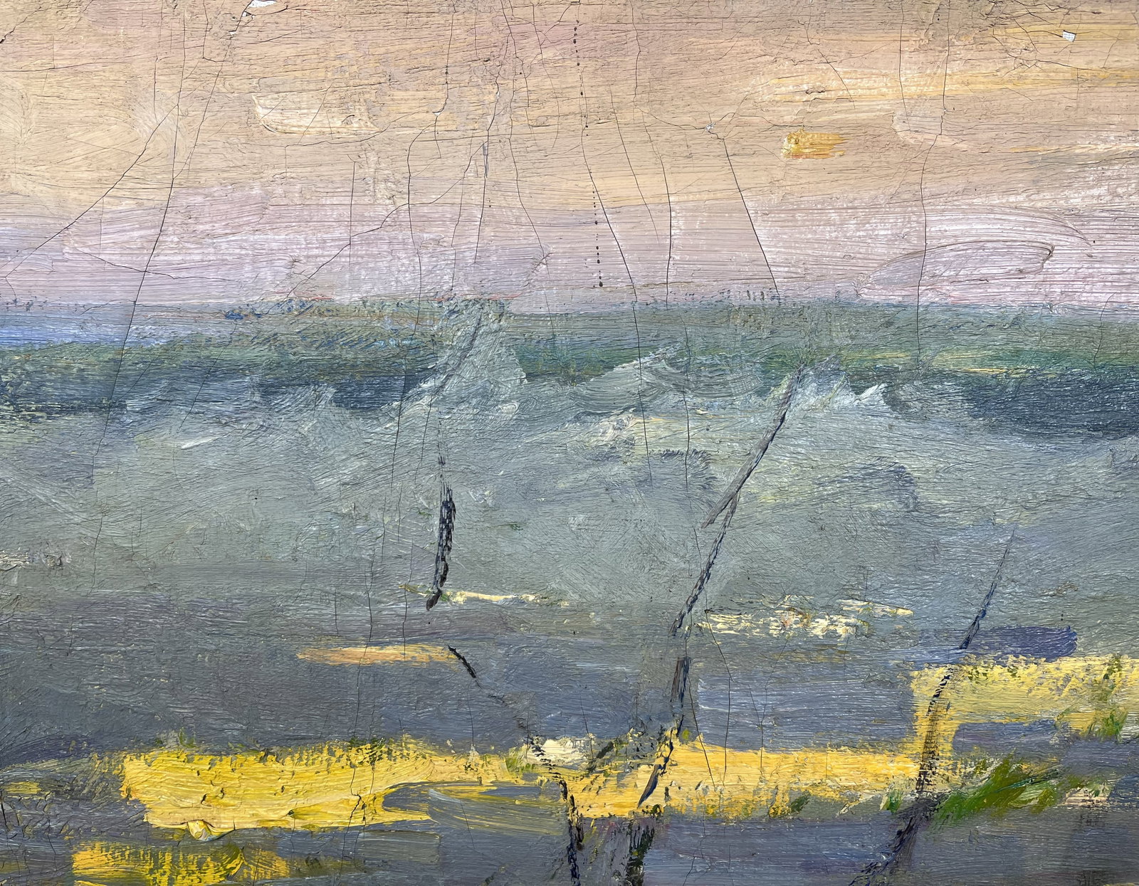 Oil painting Spring came Kogan-Shatz - 2