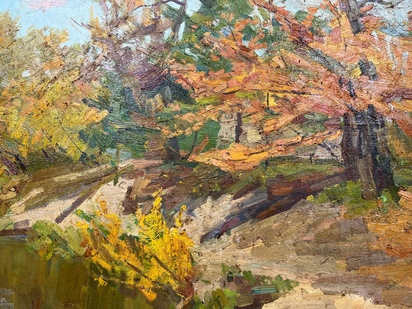 Oil painting Autumn colors Kogan-Shatz - 7