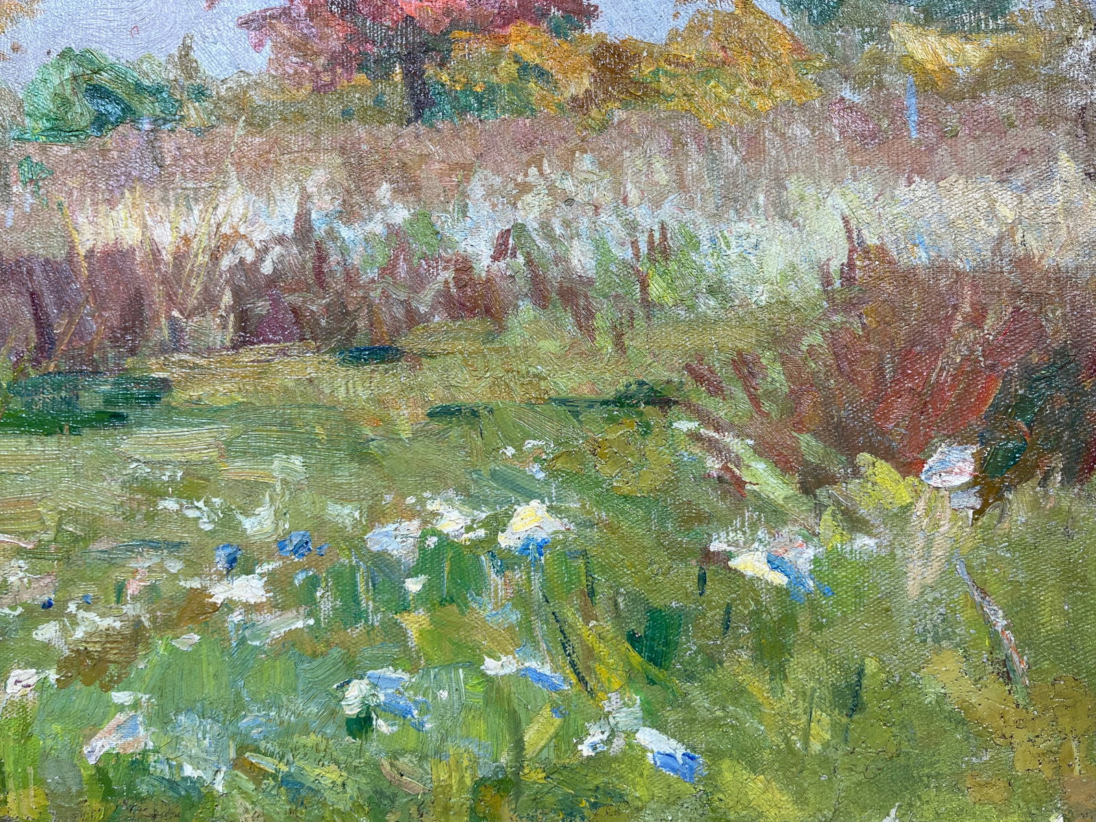 Oil painting Autumn meadow Kogan-Shatz - 7