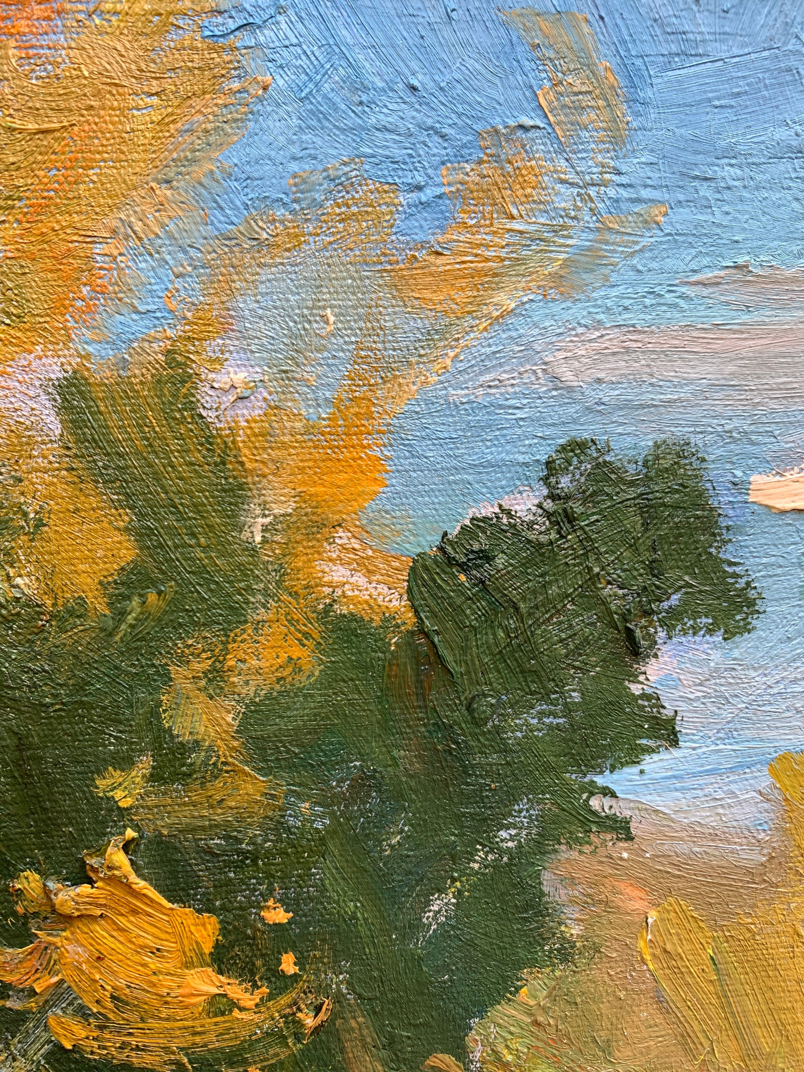 Oil painting strong wind Kogan-Shatz - 7