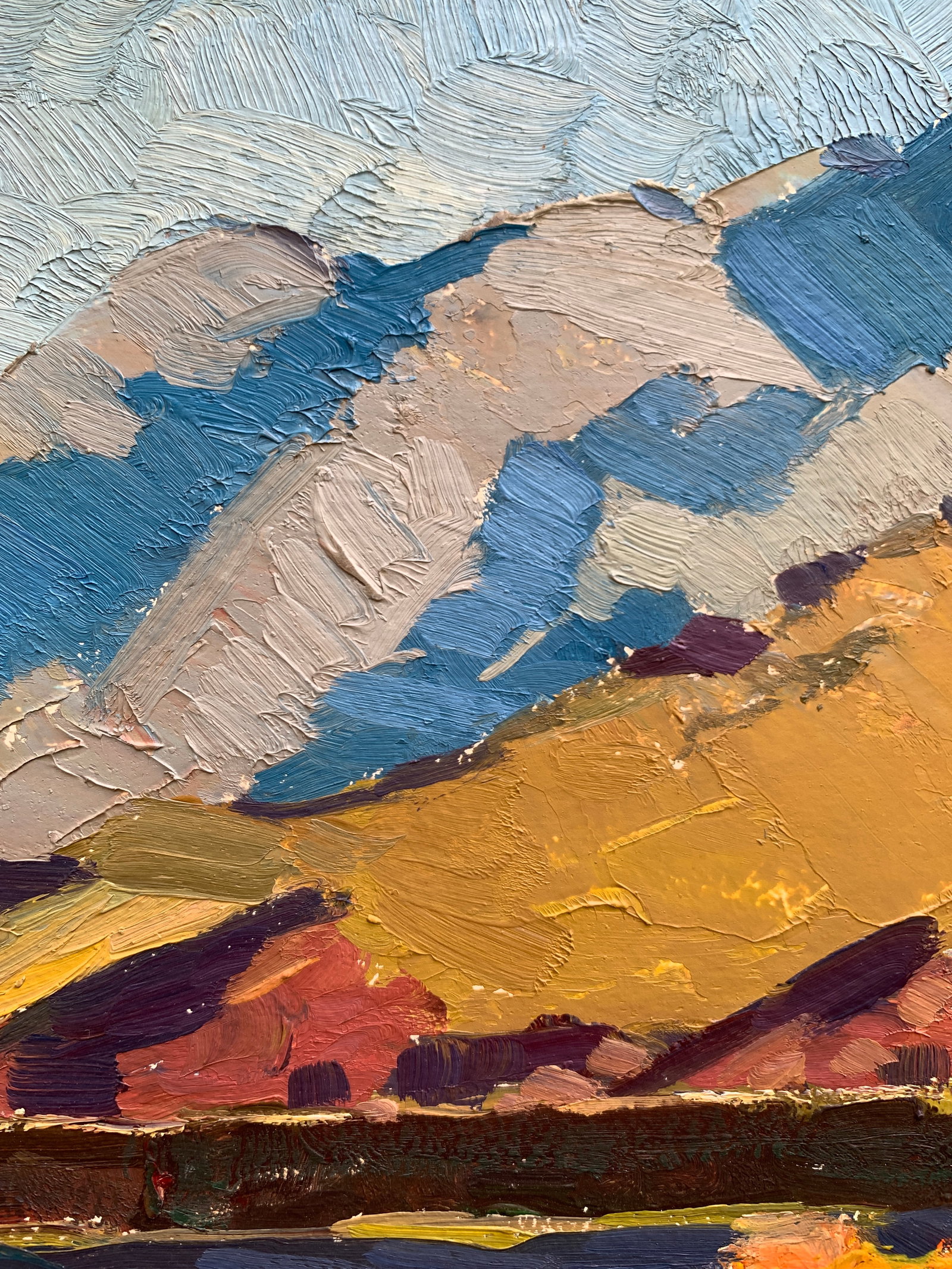 Oil painting Halt Godunov - 7