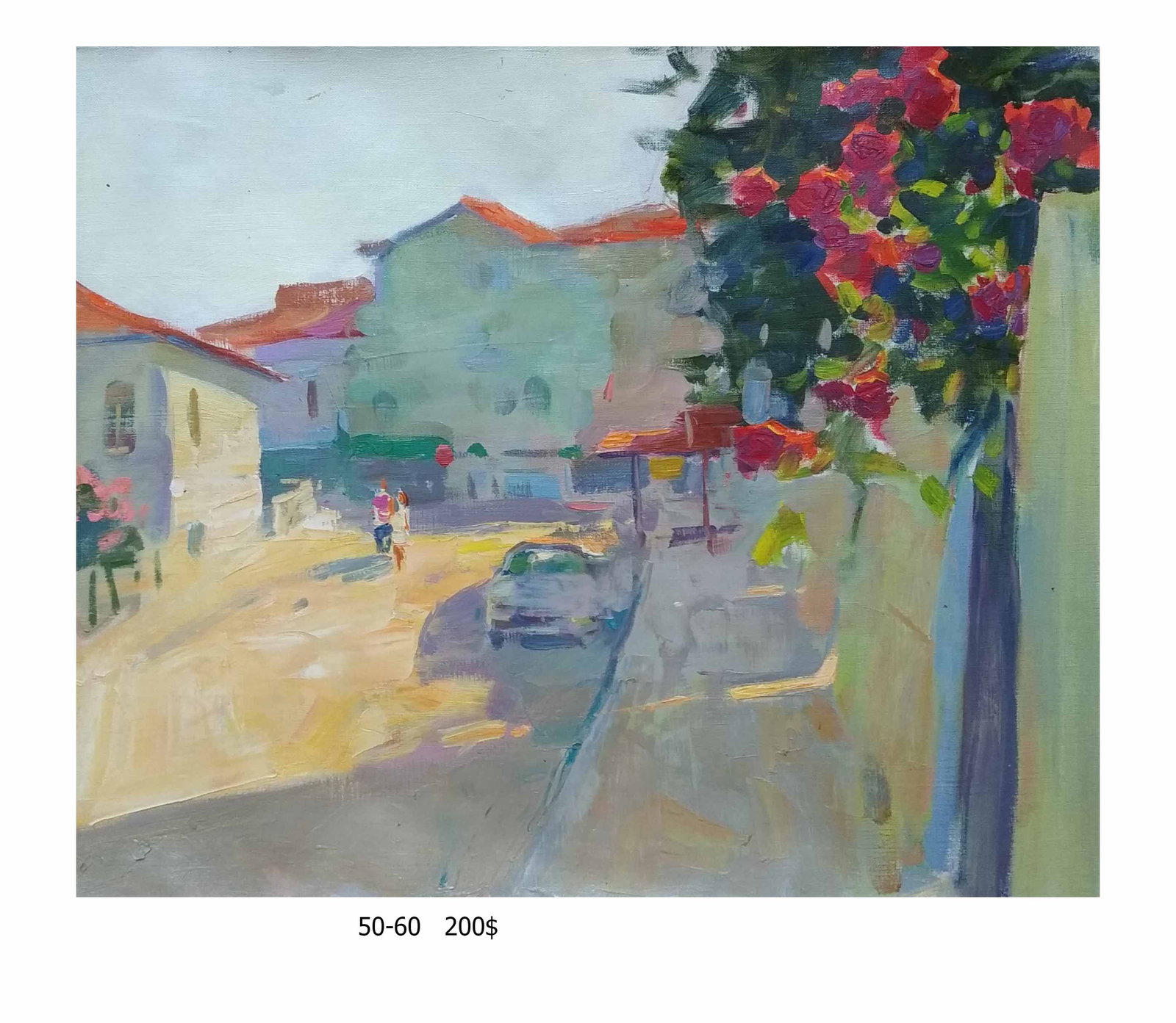 Oil painting In the city Serg Kovalenko - 2