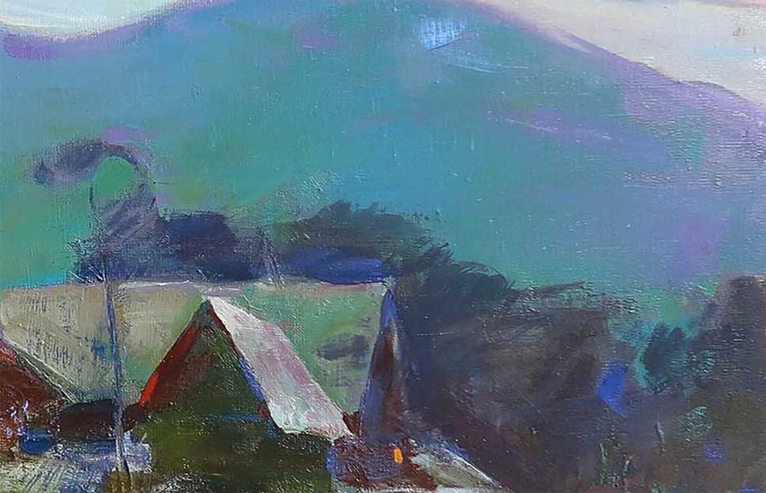 Oil painting Mountains Serg Kovalenko - 7