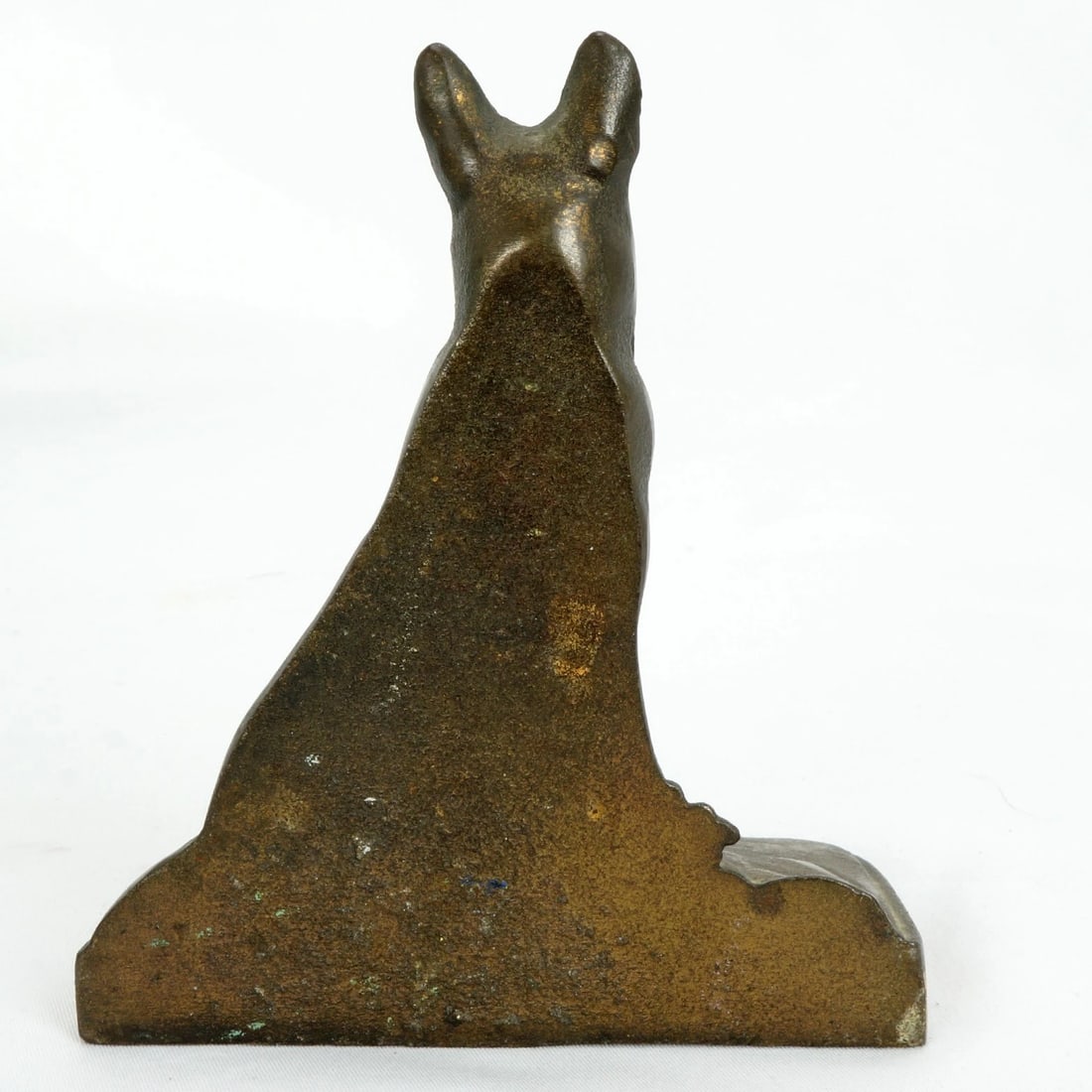 Pair of German Shepherd Bookends Cast Iron Circa 1925 - 7
