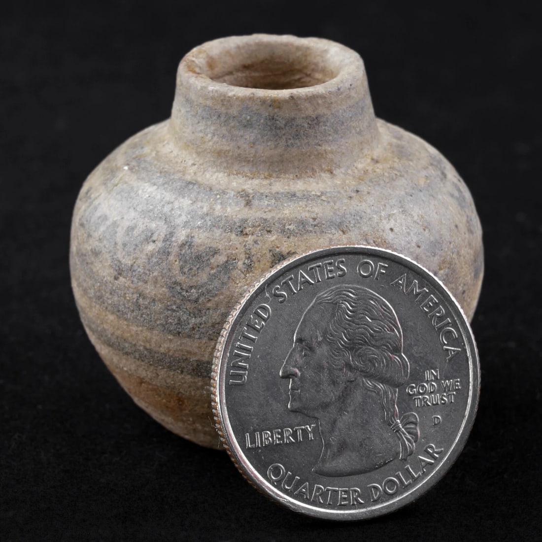 Tiny 15th/16th Thai Ceramic Pot - 2