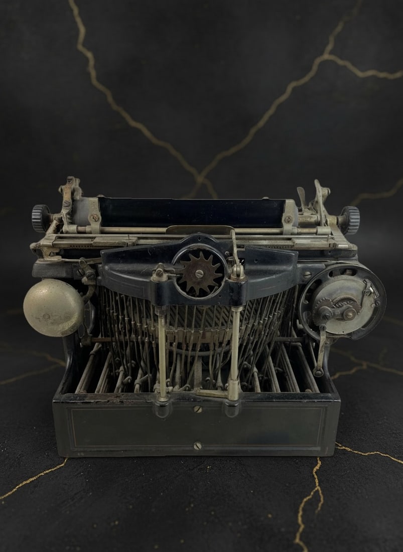 Antique 1890s Typewriter Victorian Era Writing Machine Display Piece As-Is - 6