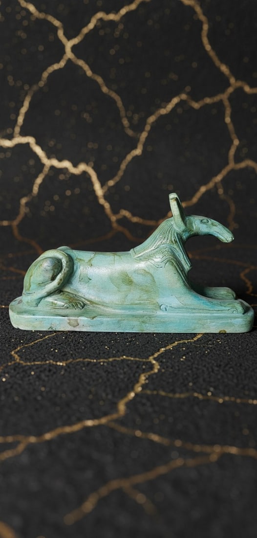 Vintage Egyptian Seth Deity Figurine Museum Quality Statue Sculpture BC Era - 3