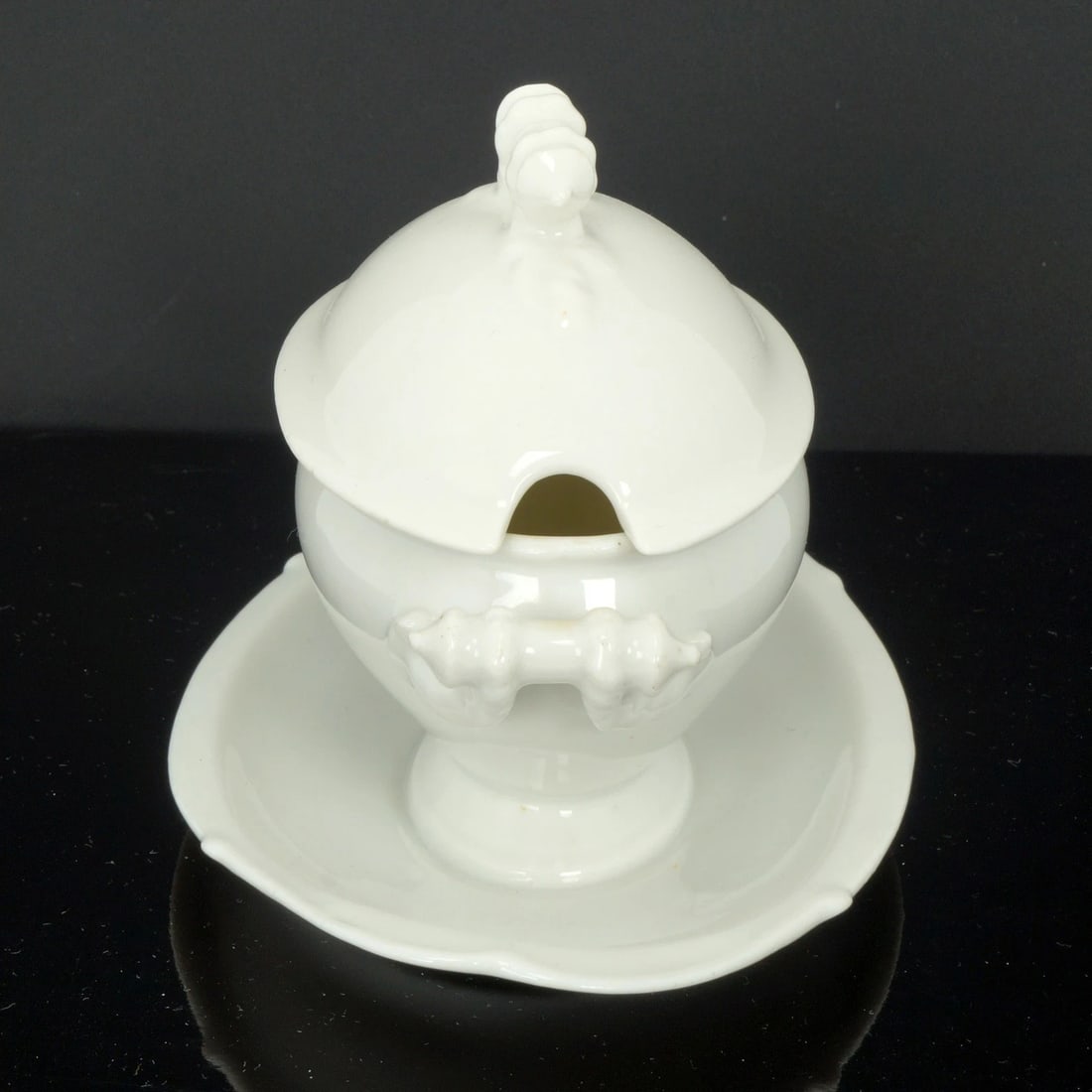 Antique Ironstone Child's Tureen with Lid 19th Century - 3