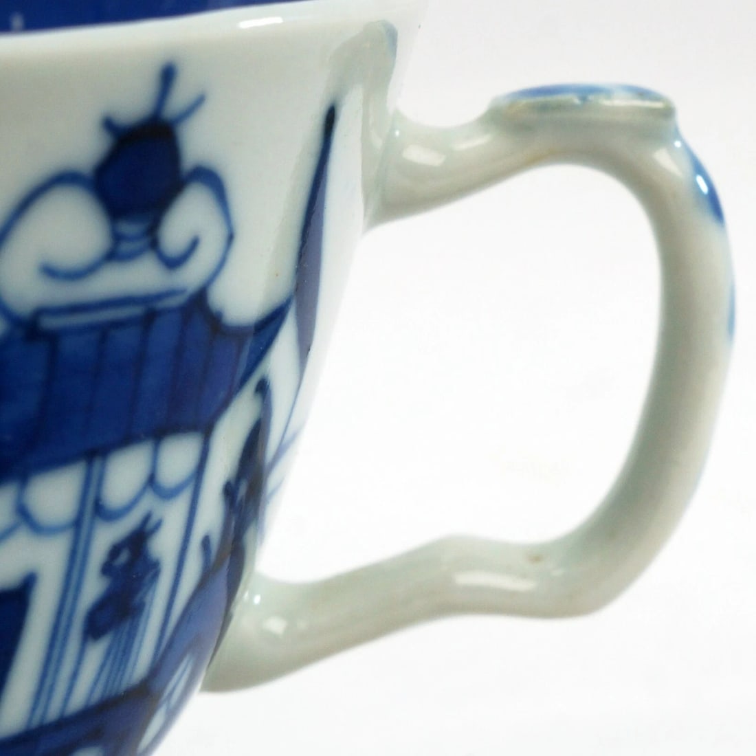 Chinese Export Porcelain Canton Pattern Two Handled Bouillon Cup 19th C - 8
