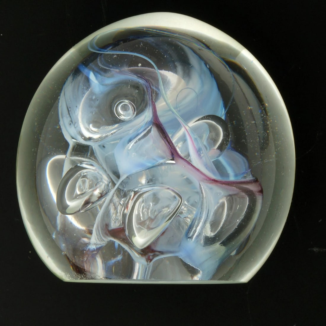 Vintage Handblown Glass Paperweight Signed Karg Studio - 4