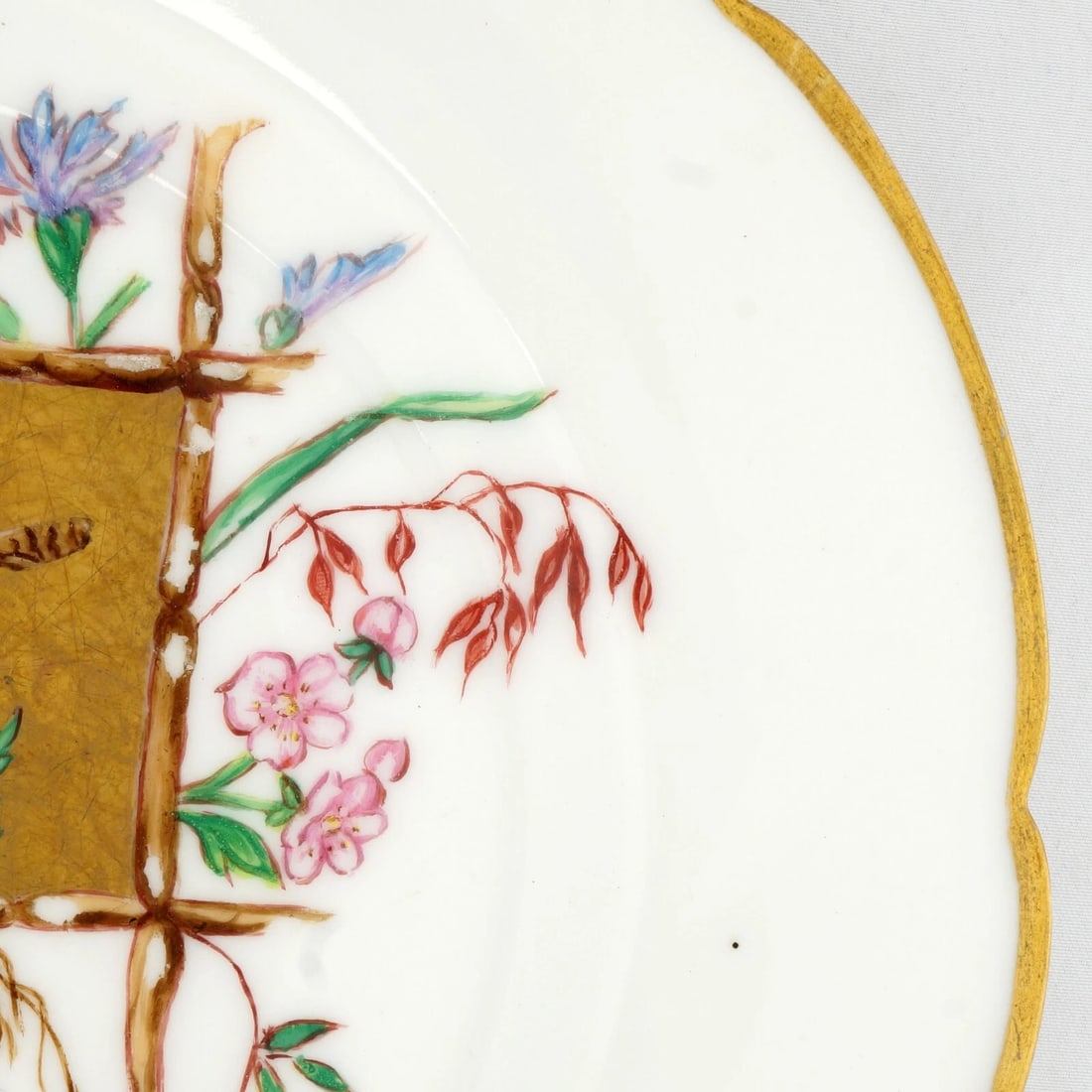 Five Haviland Limoges Cabinet Plates Birds c 1877 - 6