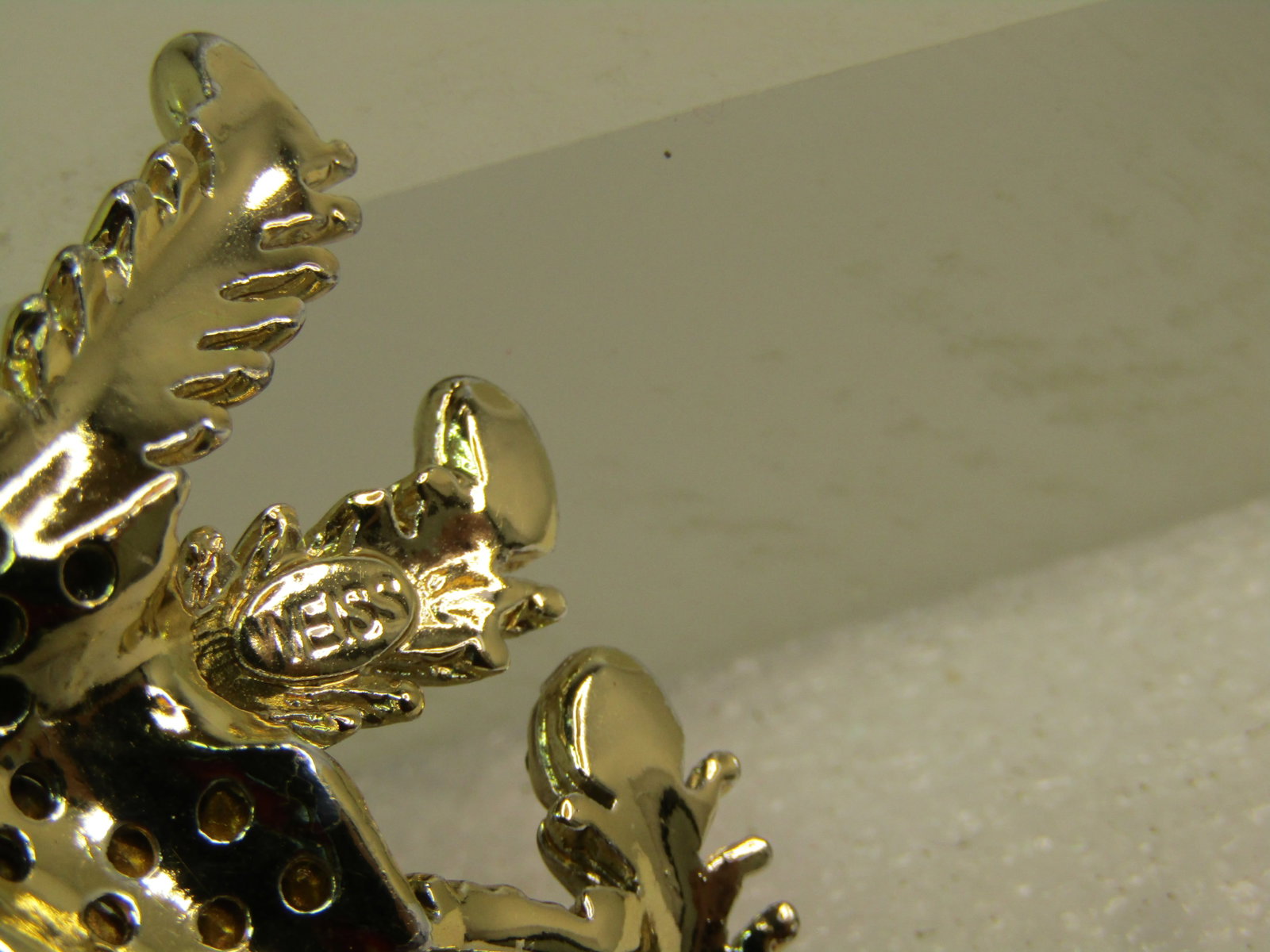 Vintage Weiss Rhinestone Dog Brooch, 1950's-1960's - 6