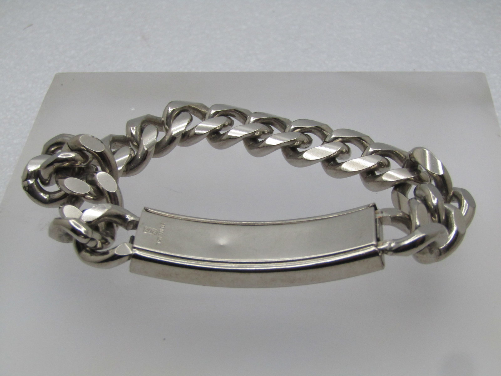 Vintage Heavy Speidel Men's I.D. Bracelet, Engraved BUTCH, 8.5", Cuban Link - 5