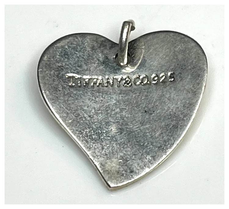 Estate Sterling Silver Dogtag Charms - 7
