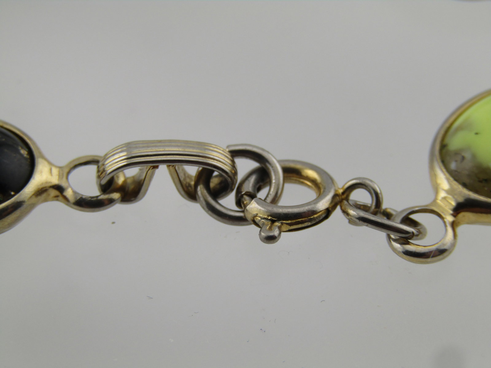 Vintage Faux Agate Bracelet, 8", 1960's-1970's - 6