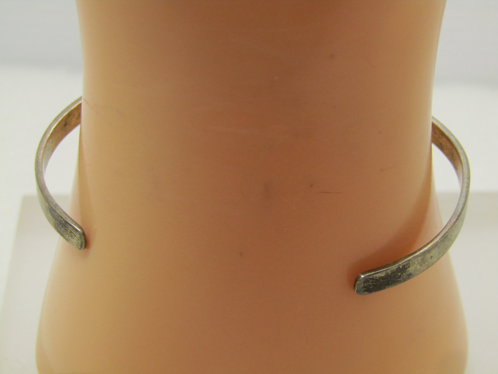 Vintage Sterling Celebrite Life Cuff Bracelet, Signed Far Fetched, 1980's-1990's, Unisex - 3