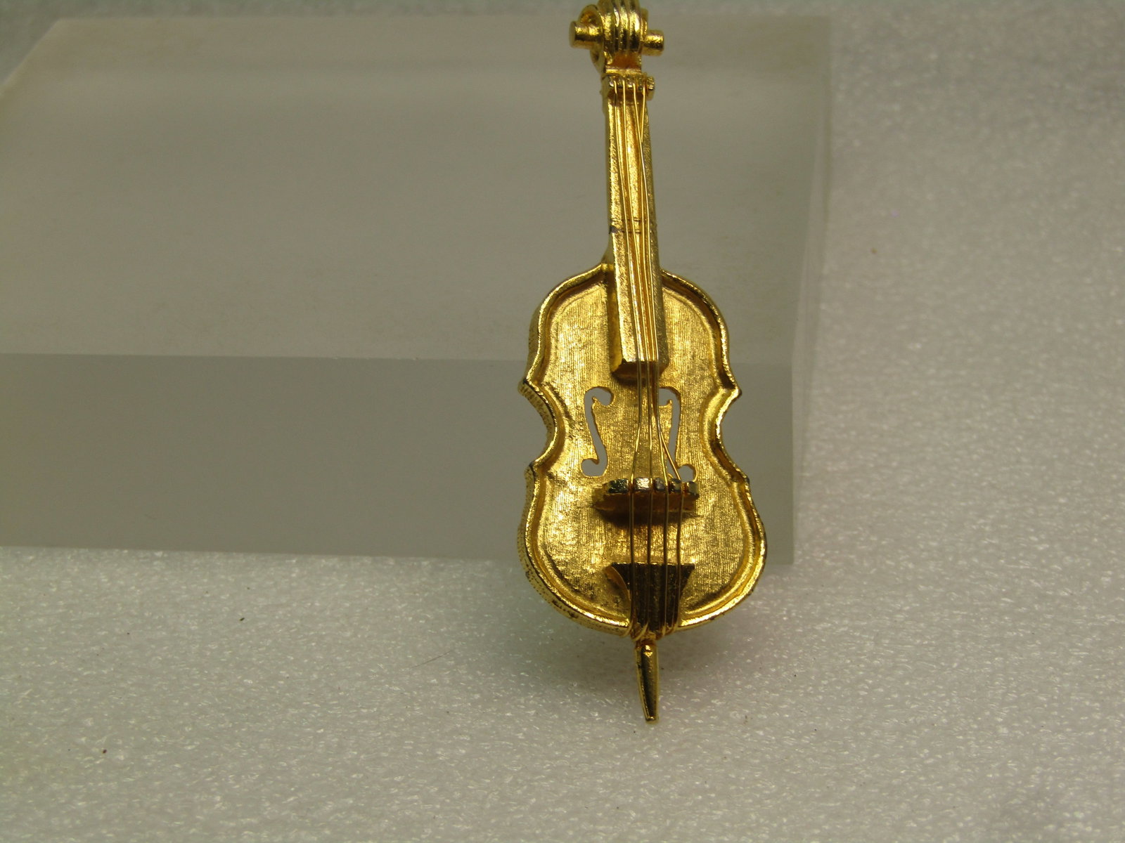 Vintage Base/Cello Brooch, 1960's-1970's - 2