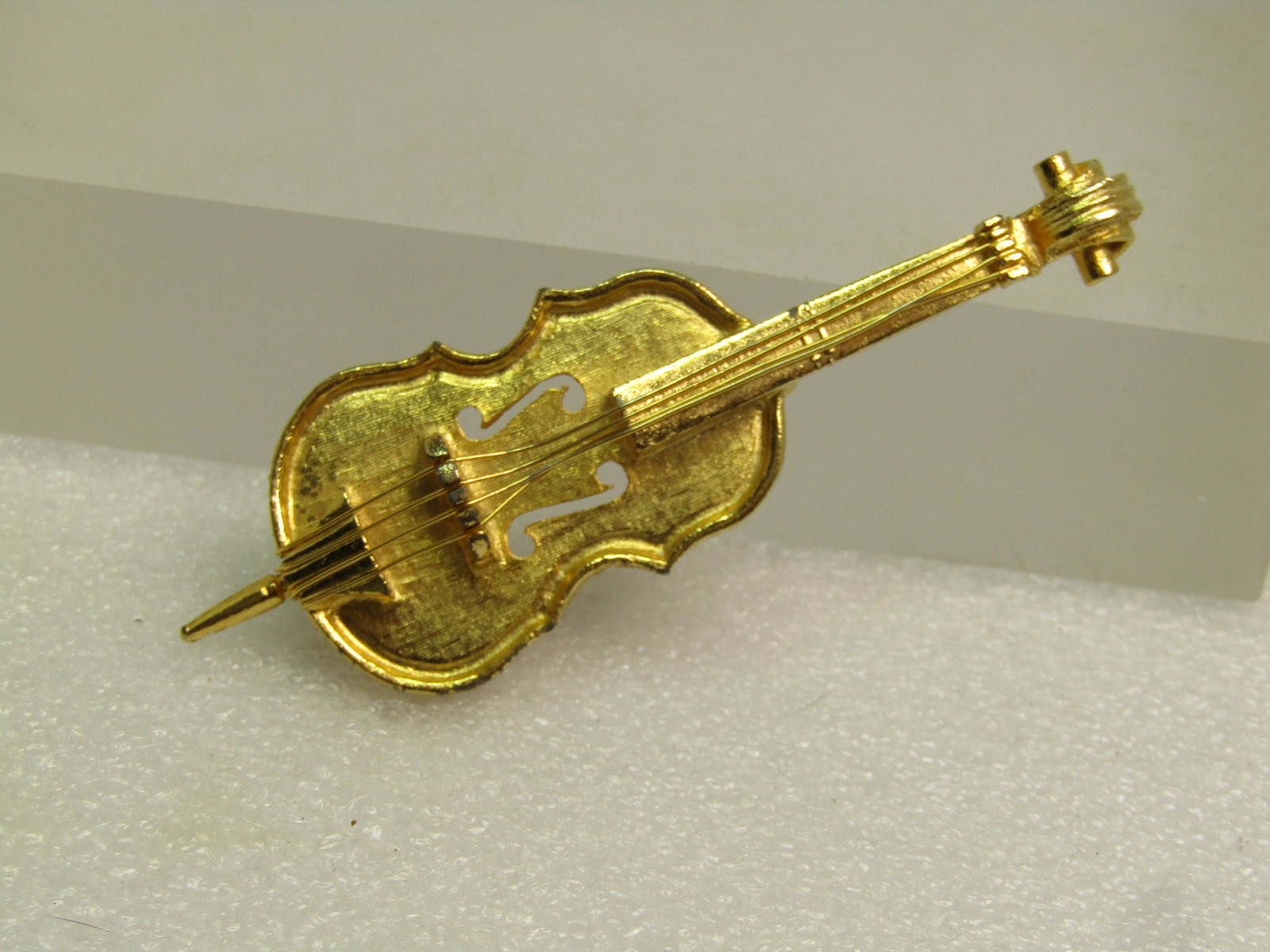 Vintage Base/Cello Brooch, 1960's-1970's - 3