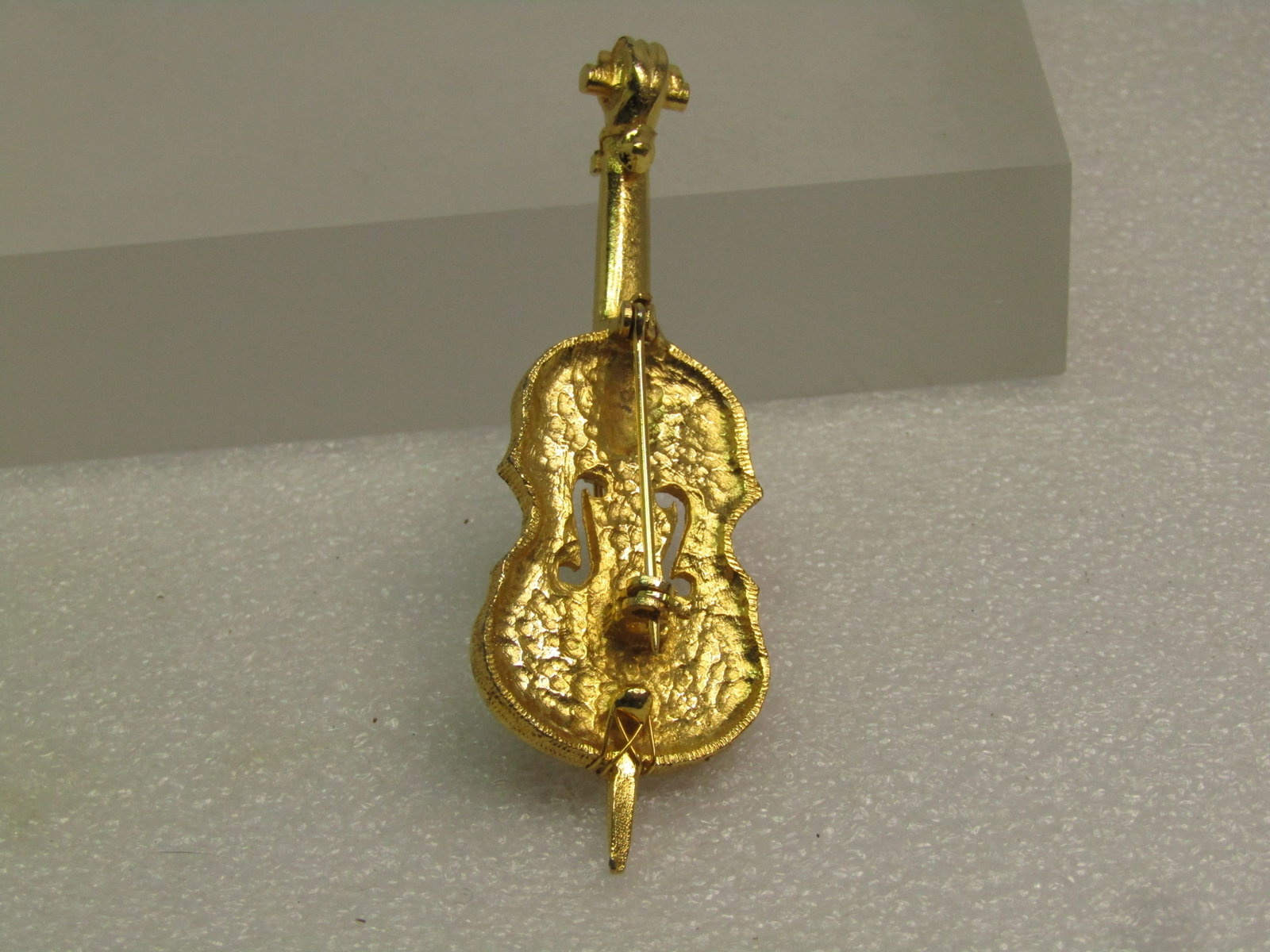 Vintage Base/Cello Brooch, 1960's-1970's - 4