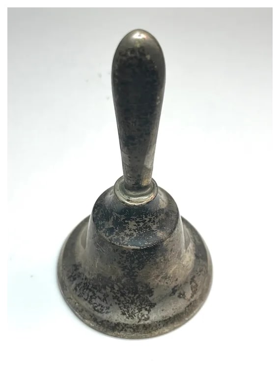 Vintage Boardman Sterling Silver School House/ Dinner Bell - 2