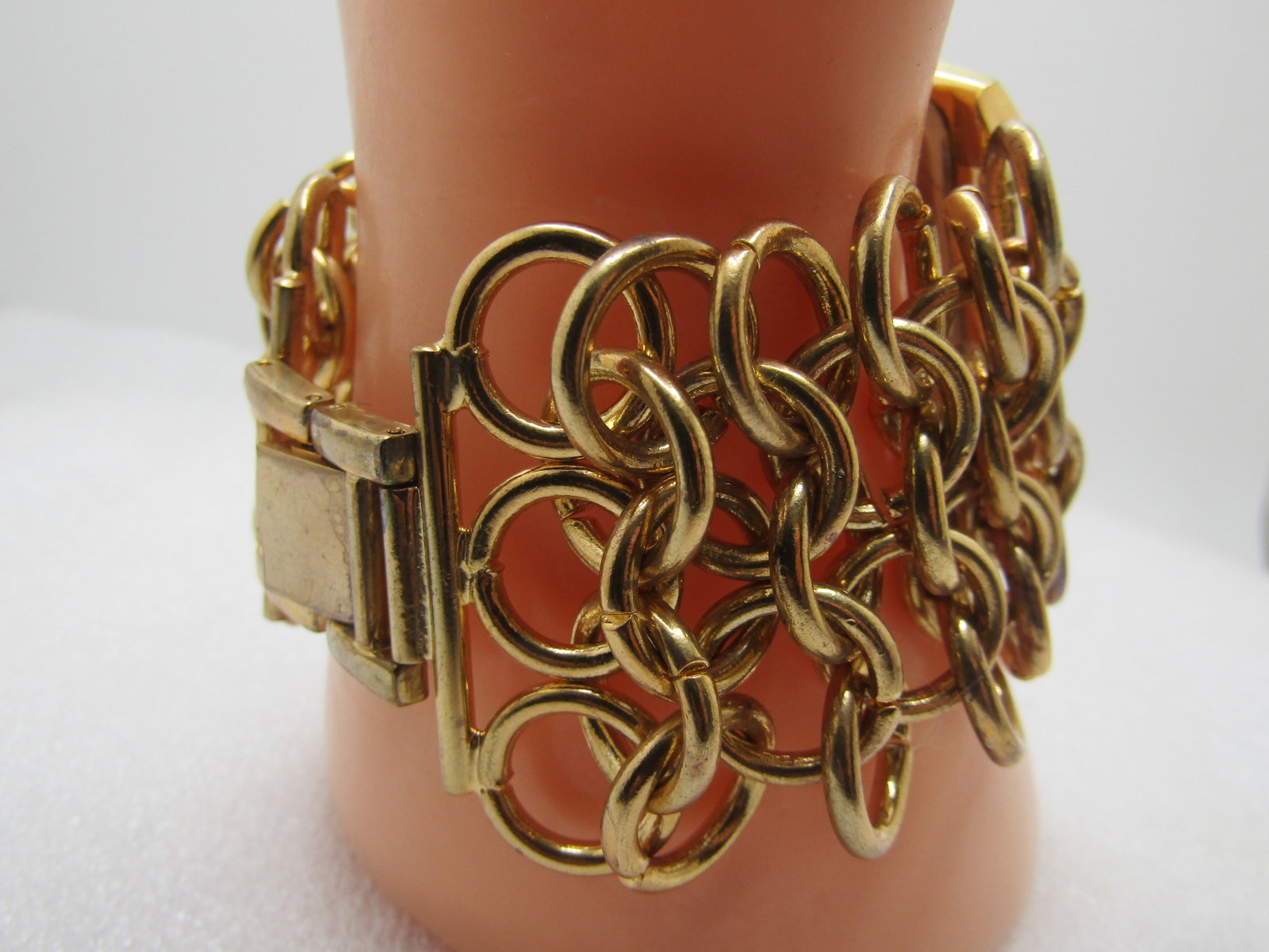 Vintage Wide Ladies' Watch, 8" In The Style of Designer, Runs, 1990's-2000 - 3