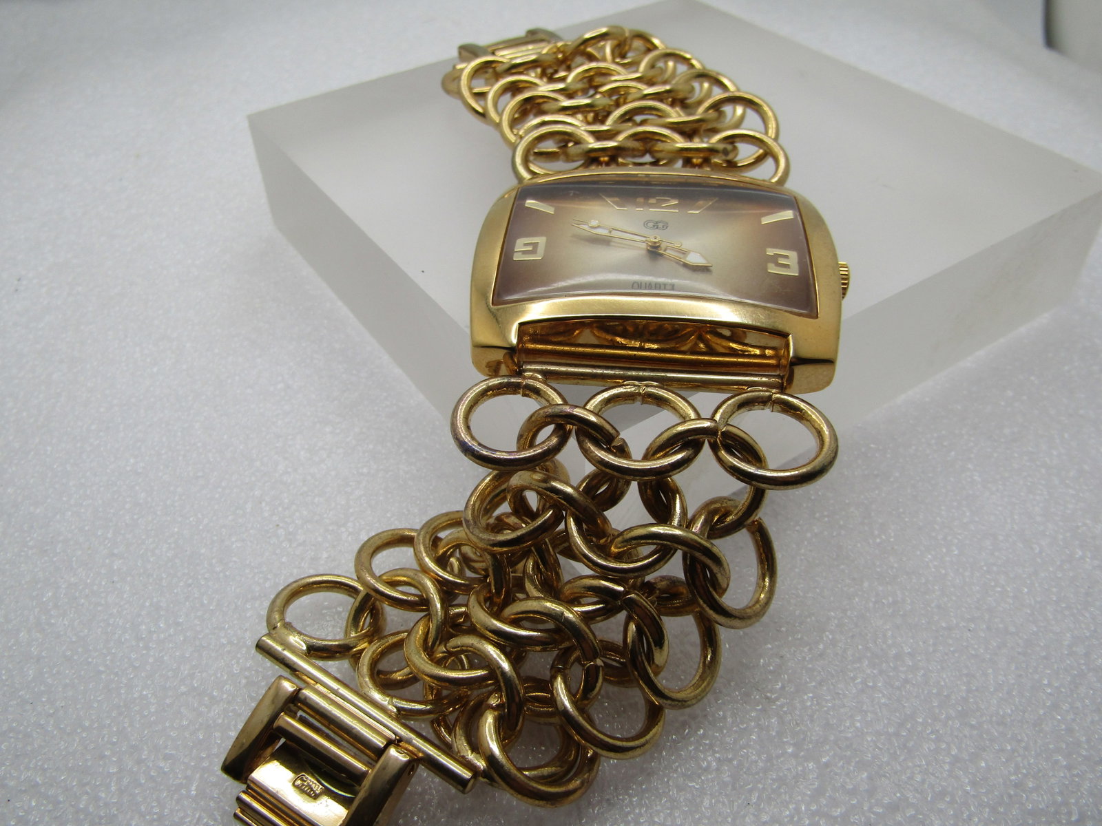 Vintage Wide Ladies' Watch, 8" In The Style of Designer, Runs, 1990's-2000 - 7
